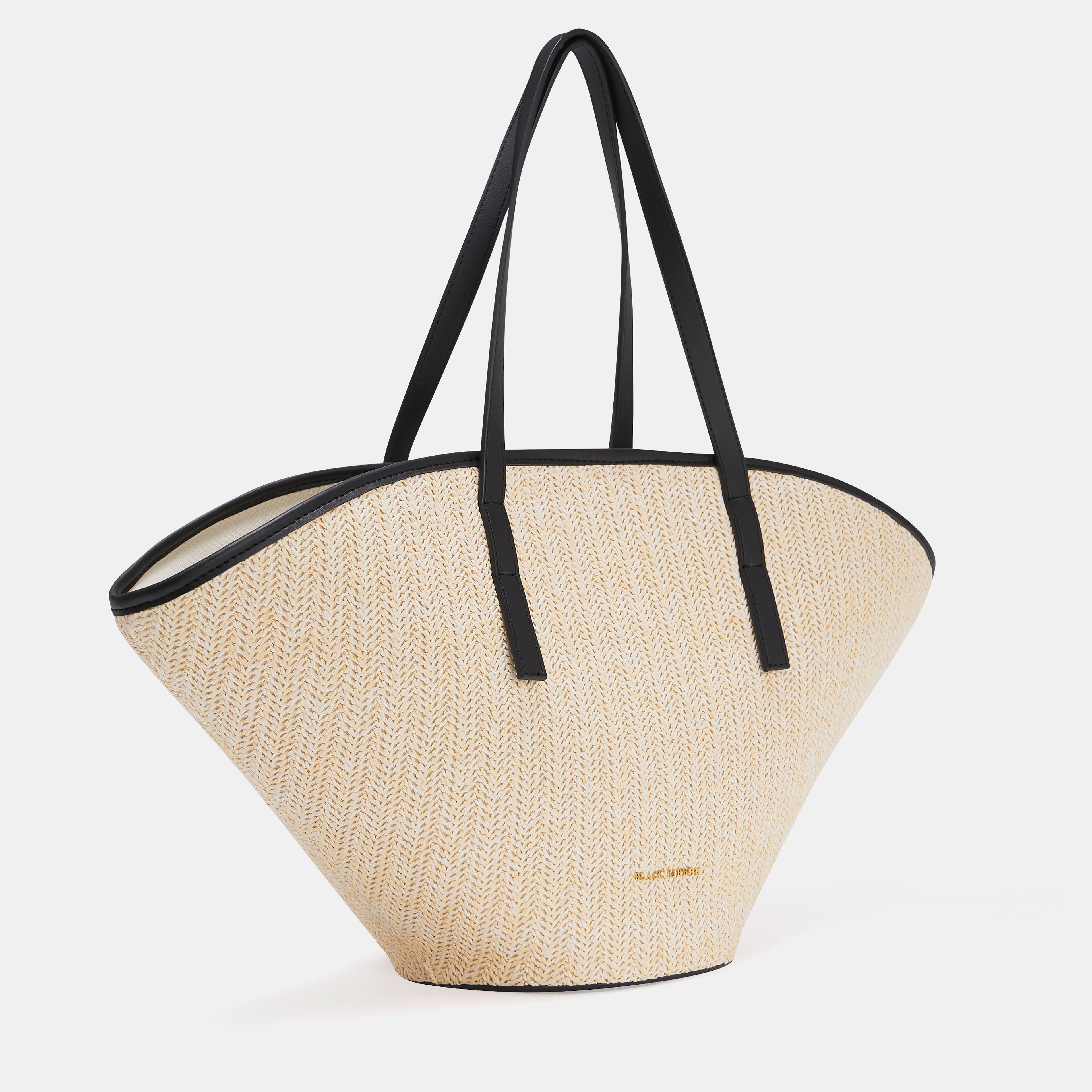 Breeze Tote Plaj Çantası - Krem