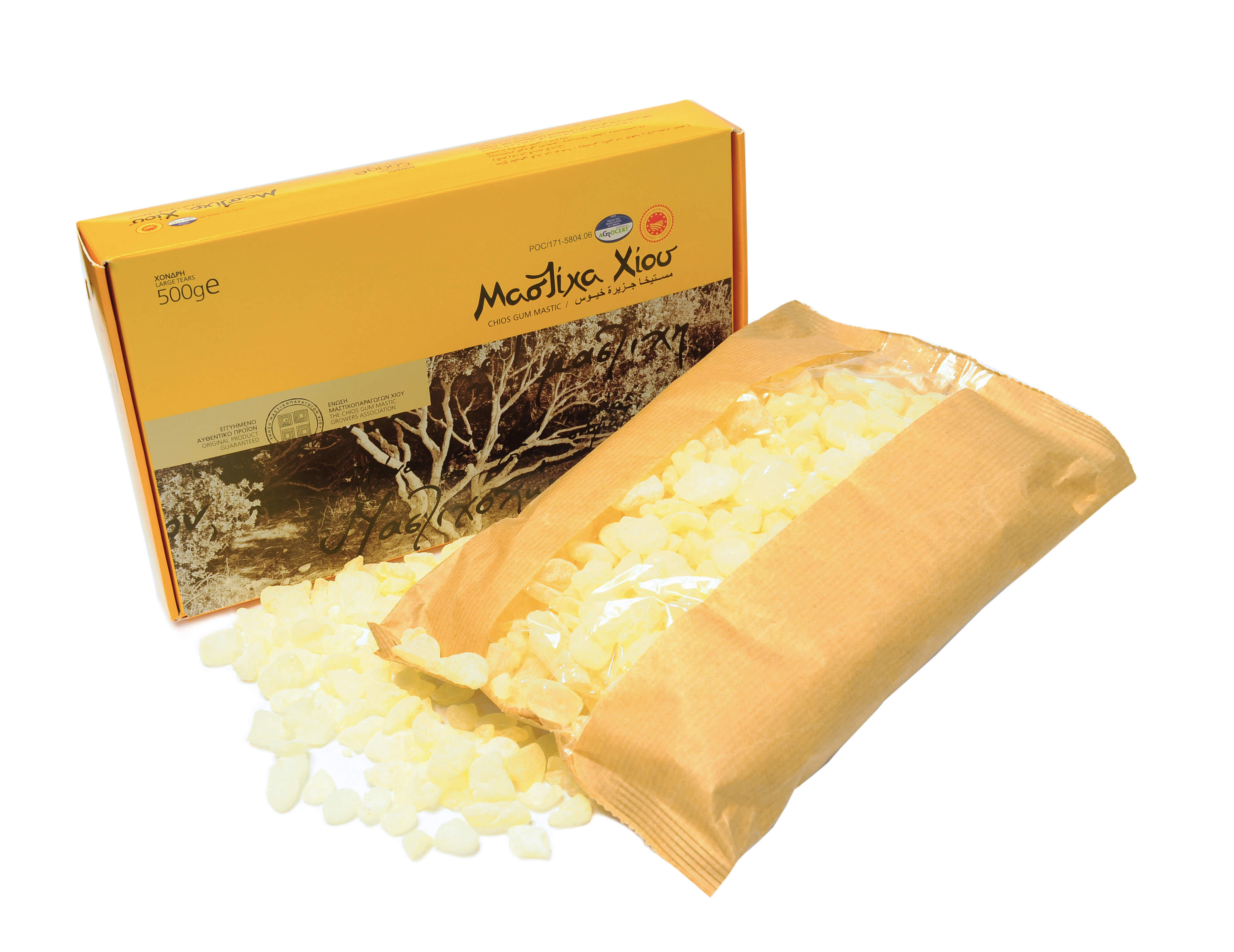 Doğal Damla Sakızı İri Boy 500 gr. (B)