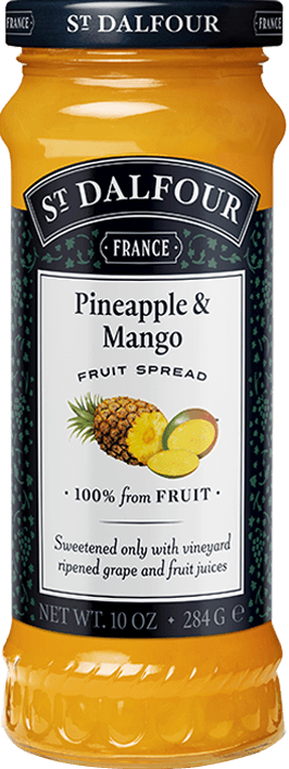 Ananas & Mango Sürülebilir Meyve Reçeli 284 gr.