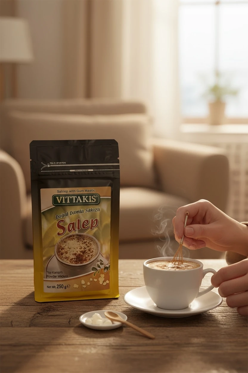 Damla Sakızlı Salep 250 gr.