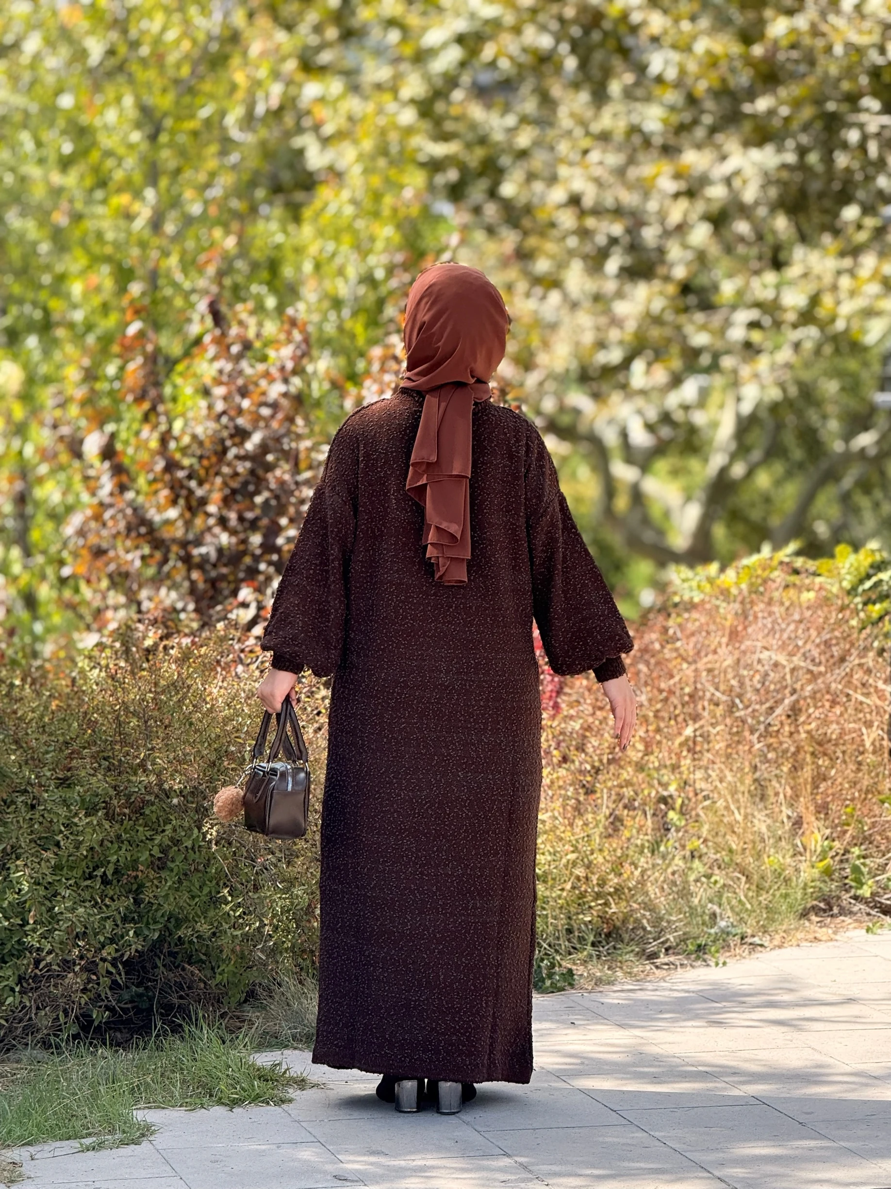 Ankanoor Tasarım Oversize Triko Elbise ANKA252003