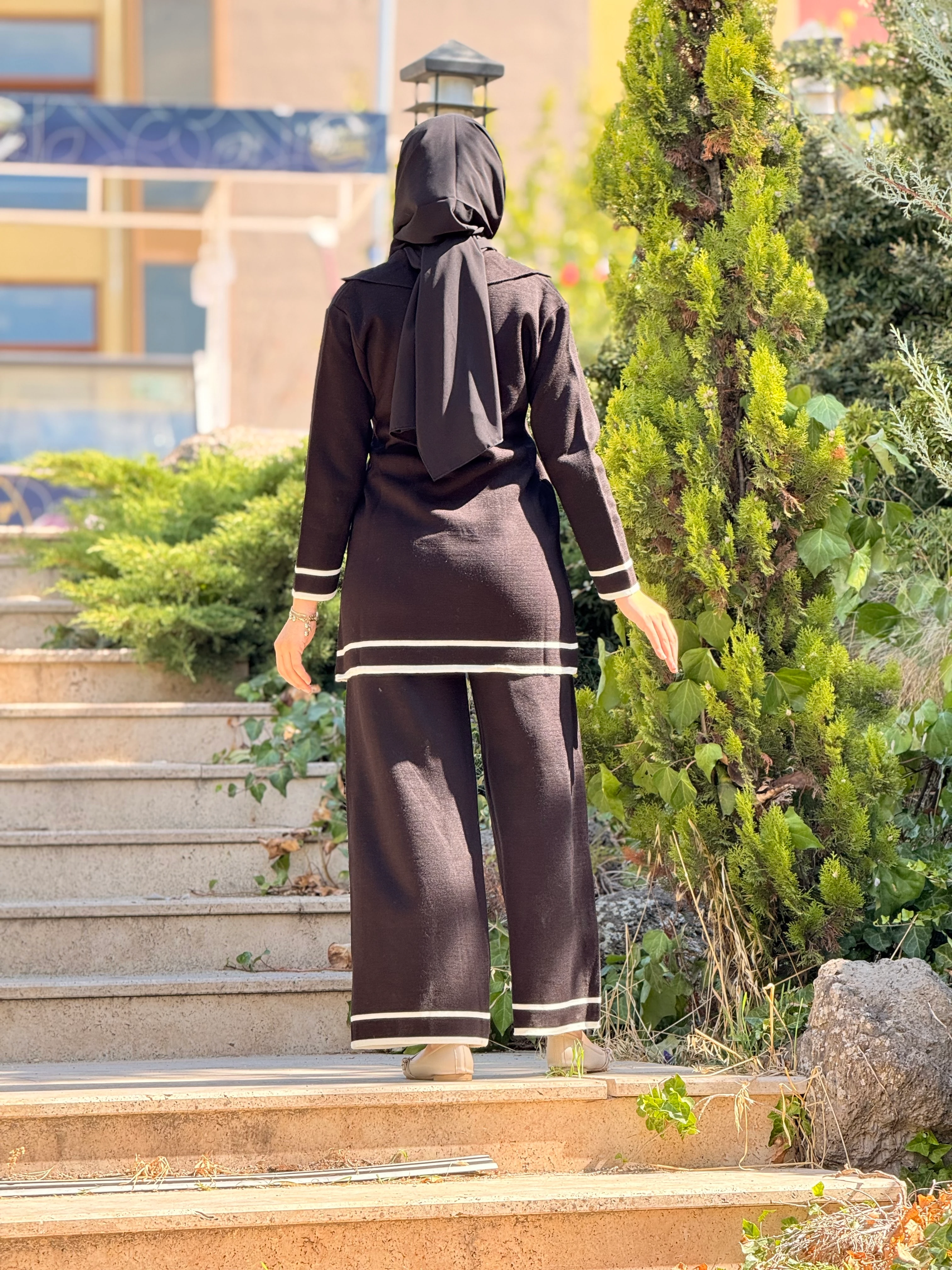 Ankanoor Triko Ceket Pantolon Takım ANKA252001