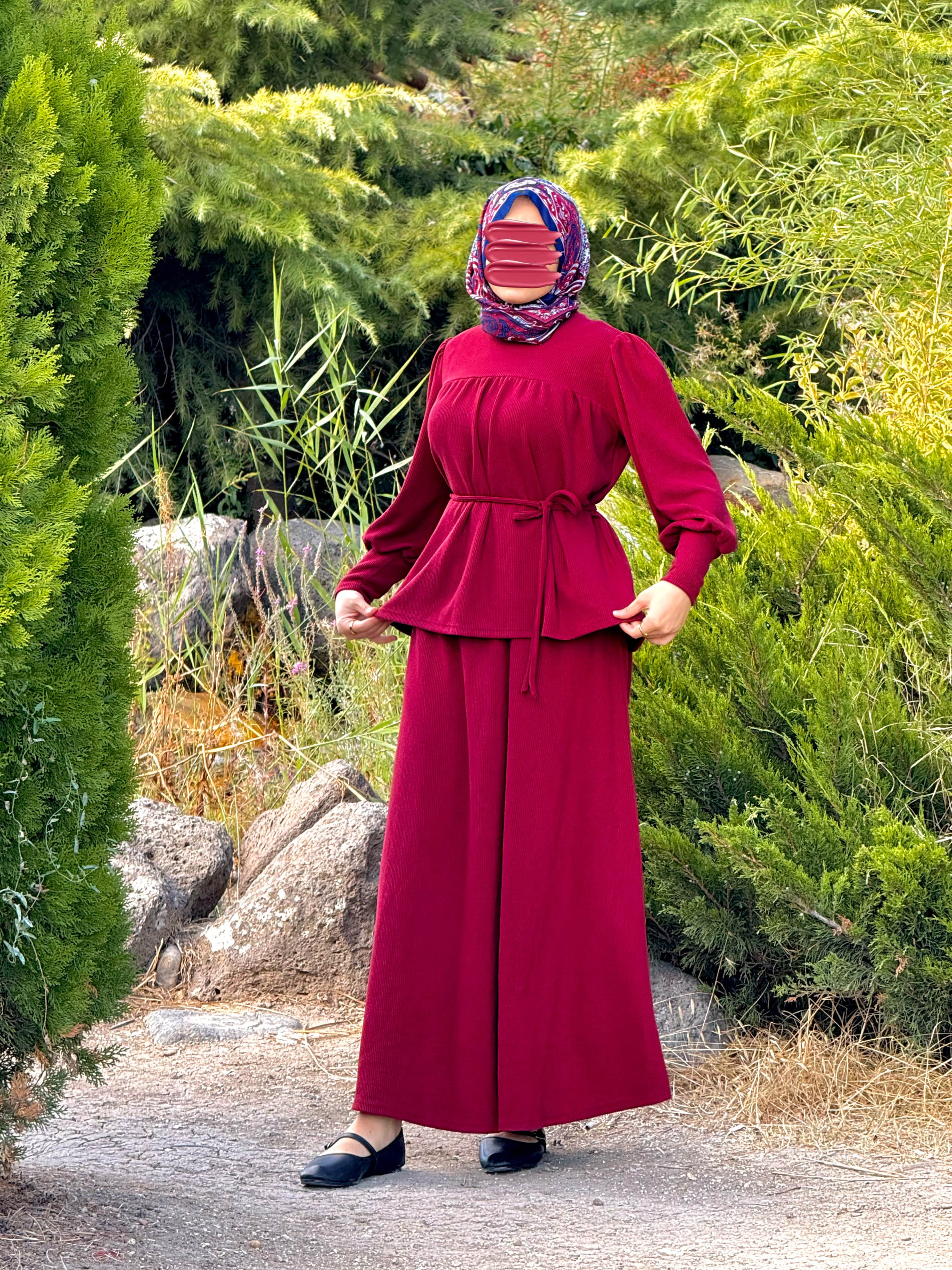 Ankanoor Örme Robalı Etekli Takım ANKA255104