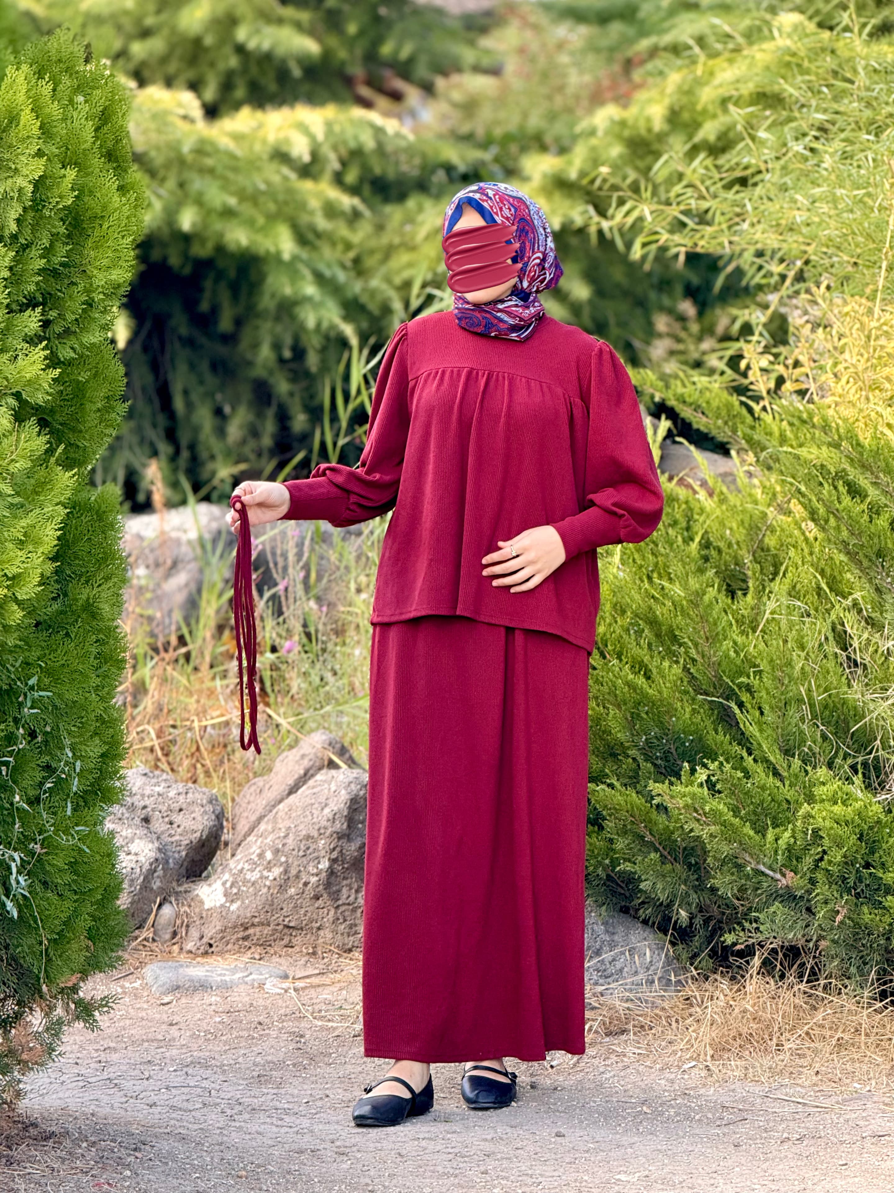 Ankanoor Örme Robalı Etekli Takım ANKA255104