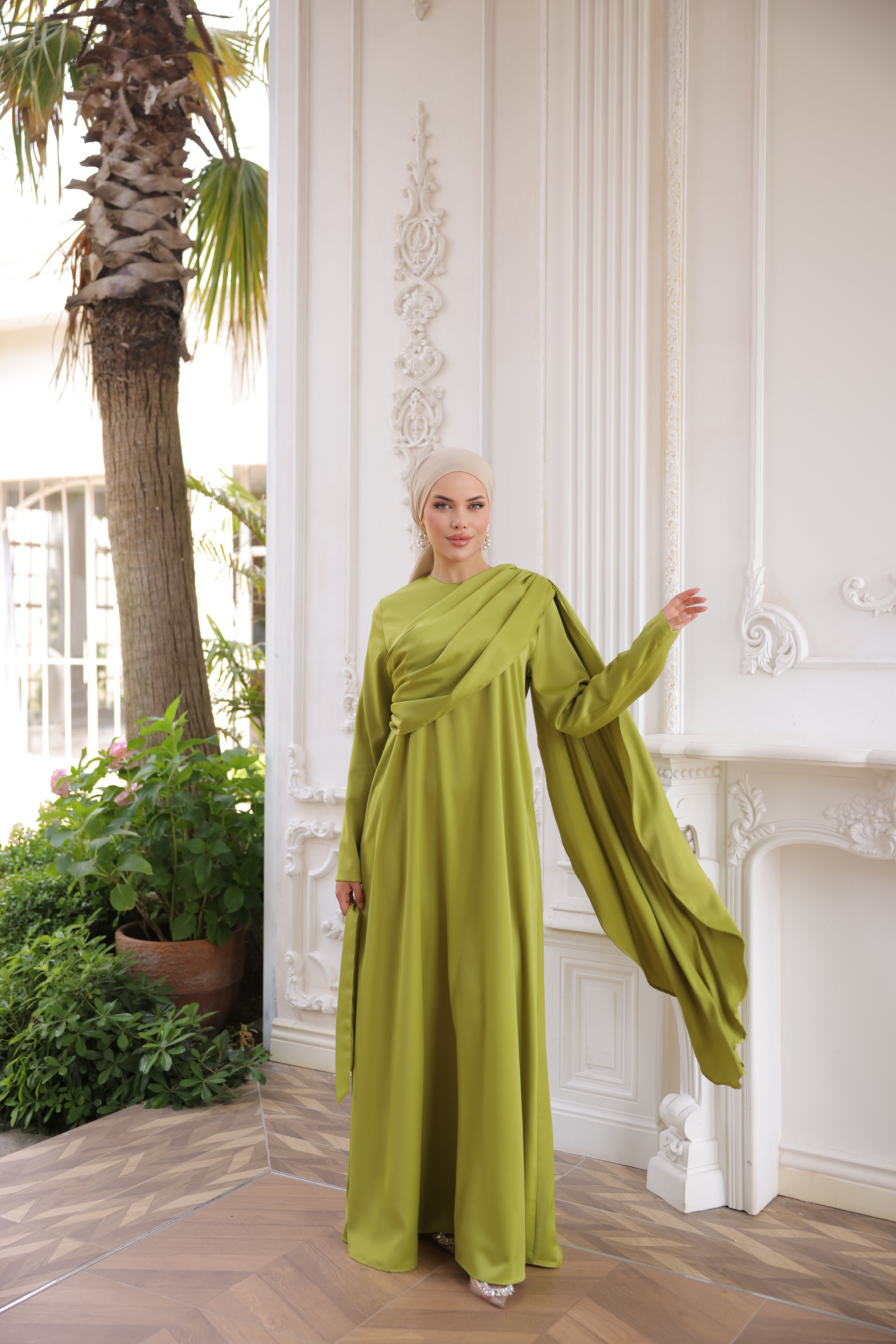 Ankanoor Zara Saten Elbise Anka255098