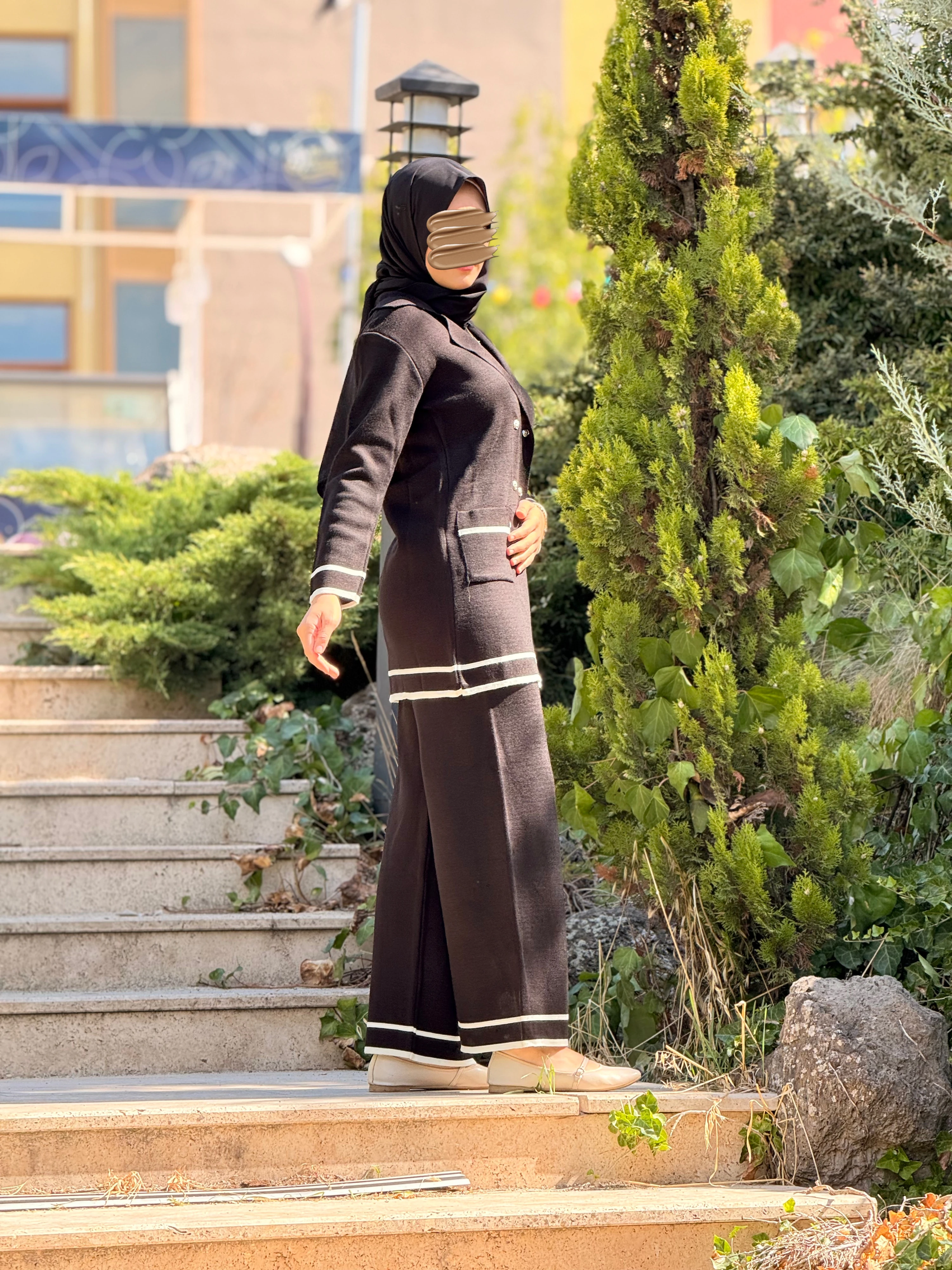 Ankanoor Triko Ceket Pantolon Takım ANKA252001