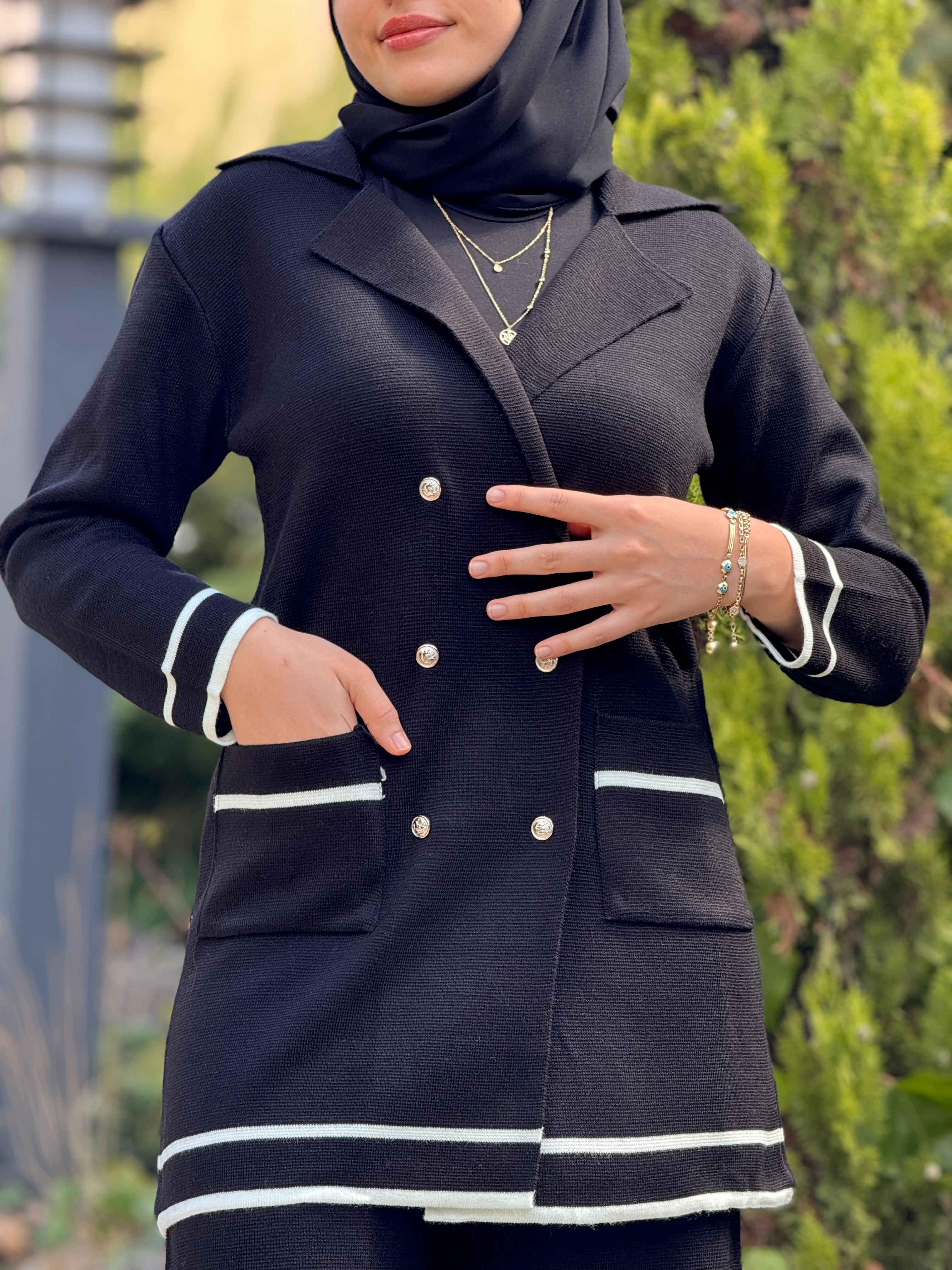 Ankanoor Triko Ceket Pantolon Takım ANKA252001