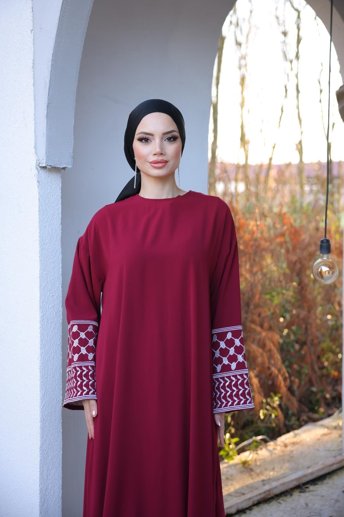 Ankanoor  Nakışlı Etekli Takım Anka255059