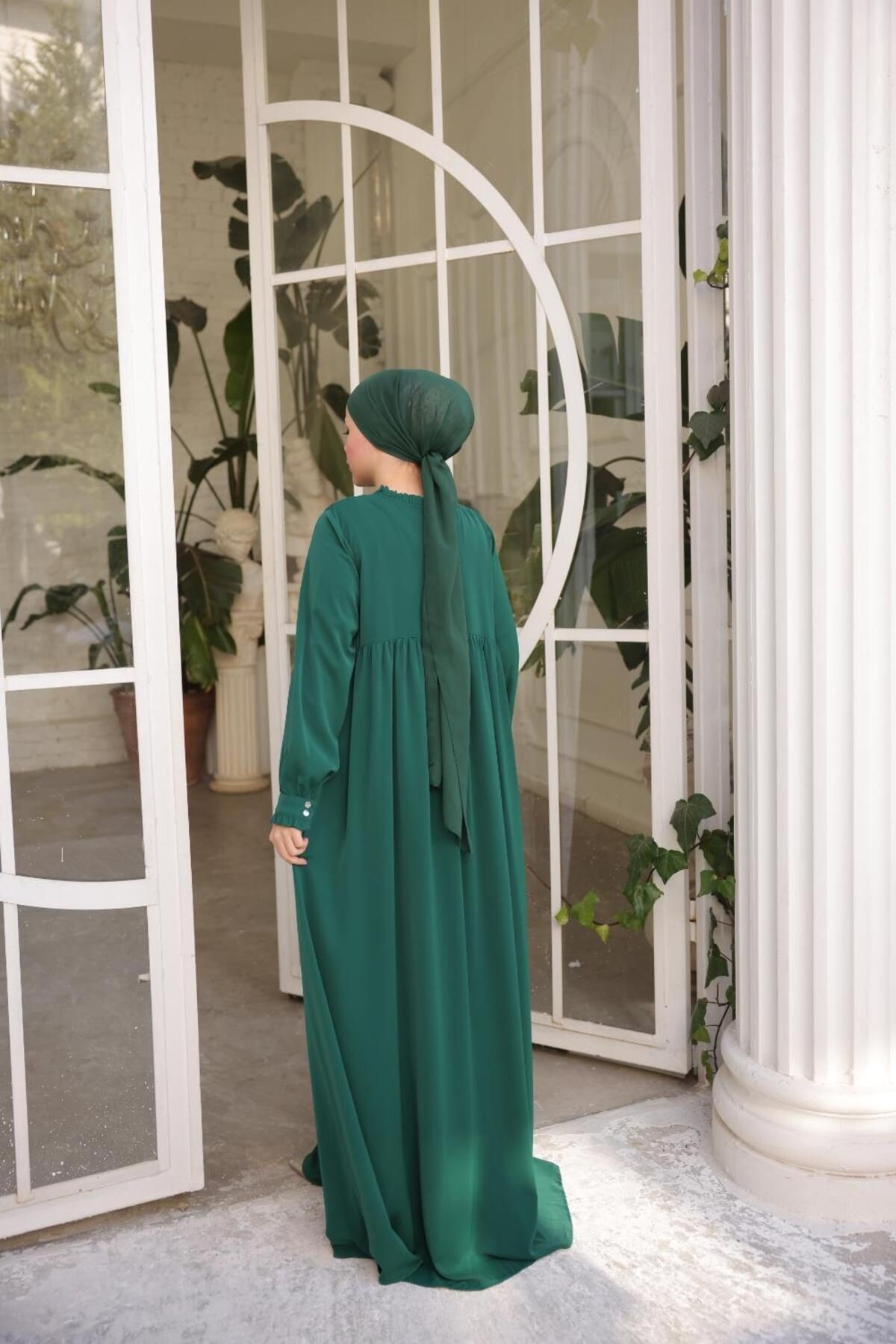 Ankanoor Fırfırlı Robalı Elbise Anka255062