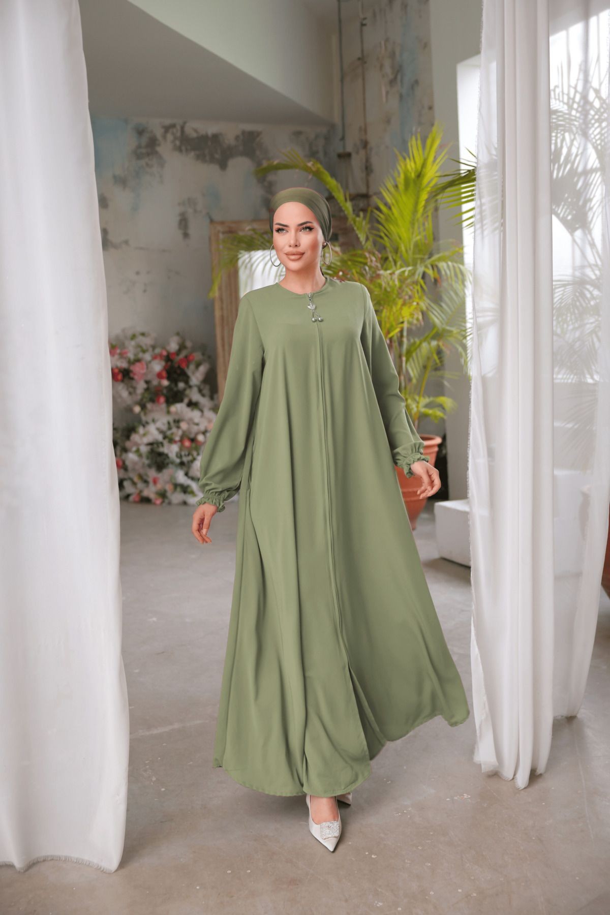 Ankanoor Mevlana Ferace Anka255002 - fıstık yeşili
