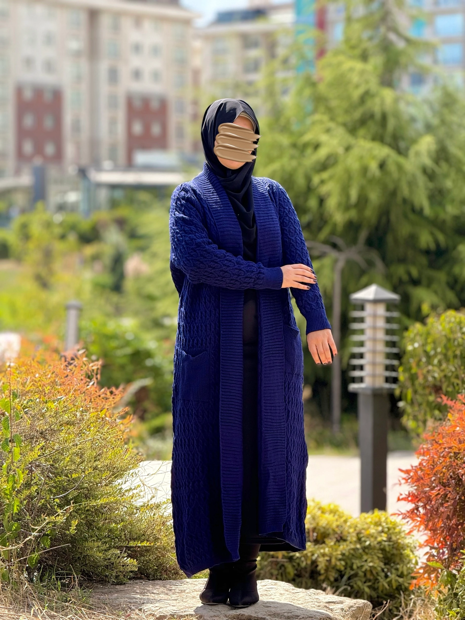 Ankanoor Triko Şal Yaka Hırka ANKA252006