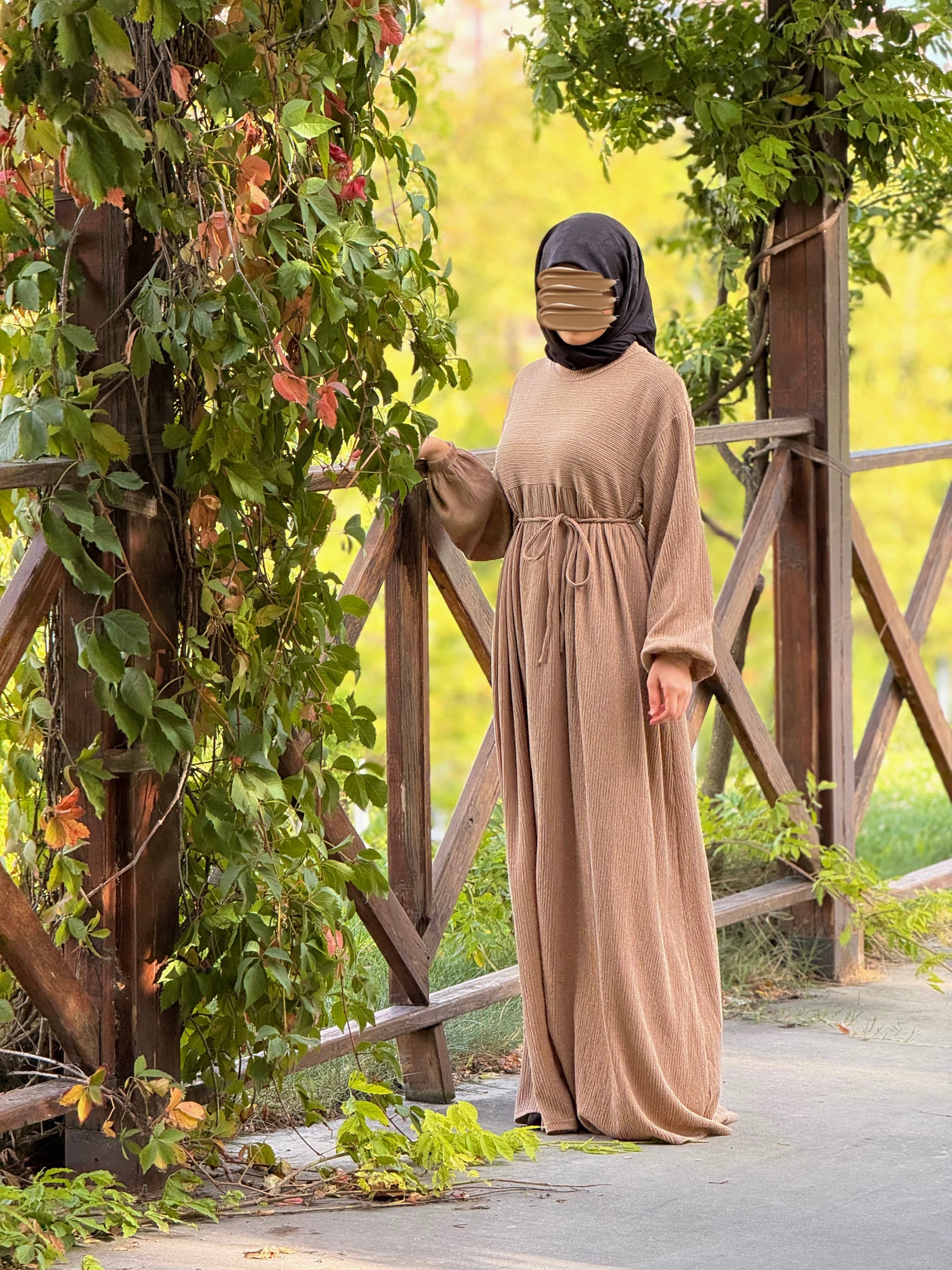 Ankanoor Robalı Oversize Örme Elbise ANKA255110