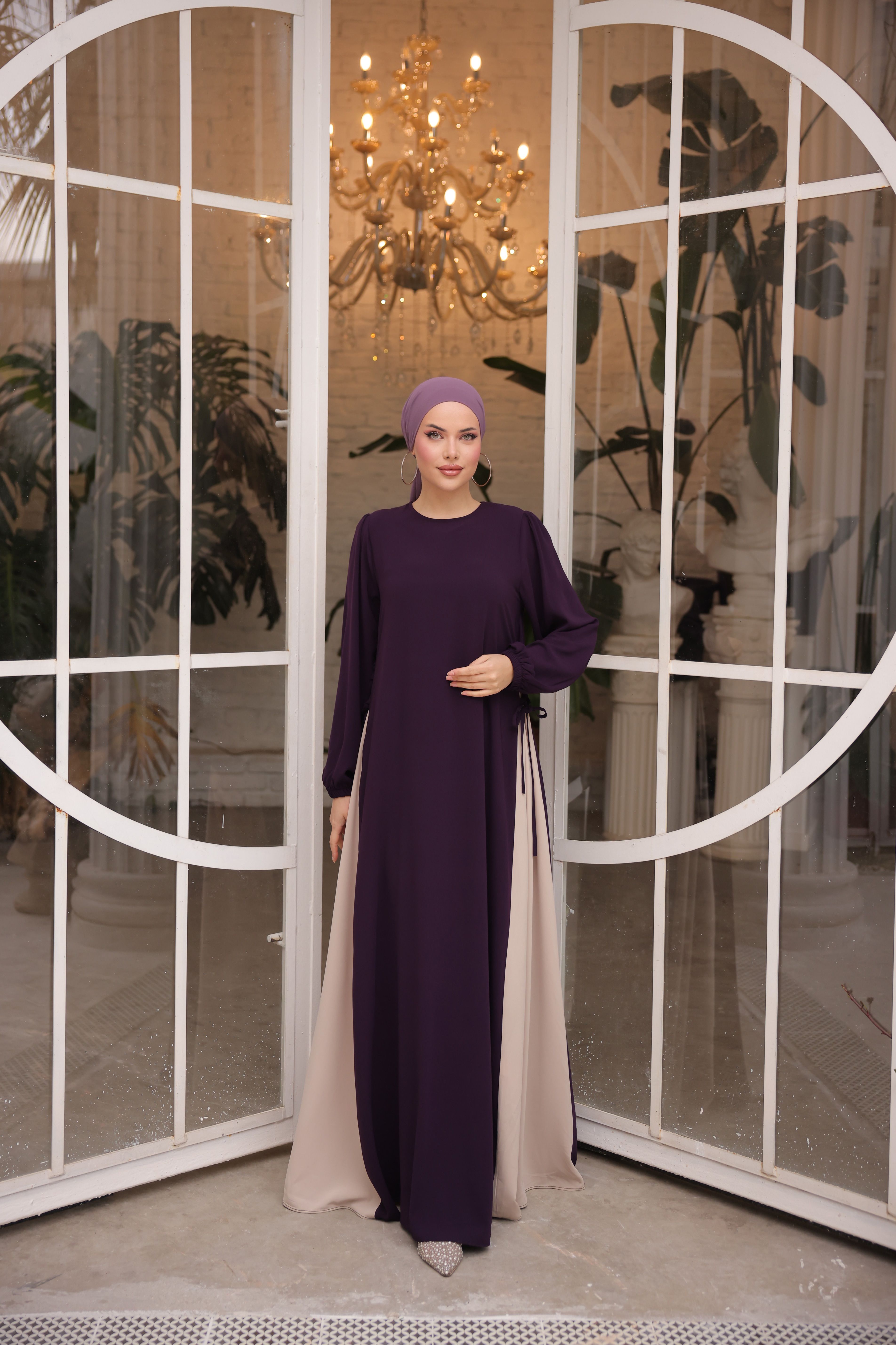 Ankanoor Garnili Yandan Garnili Elbise Anka255061