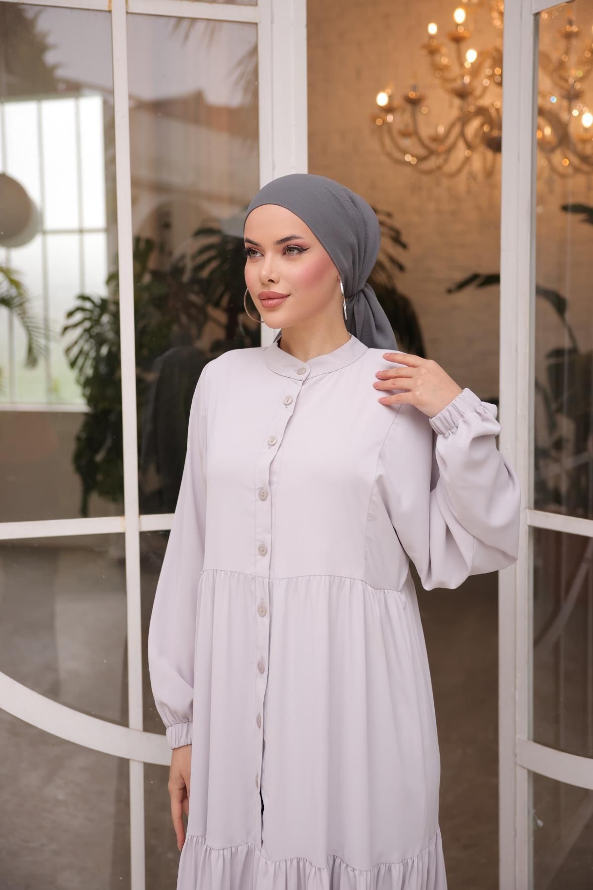 Ankanoor Yarasa Kol Çingene Elbise Anka255070