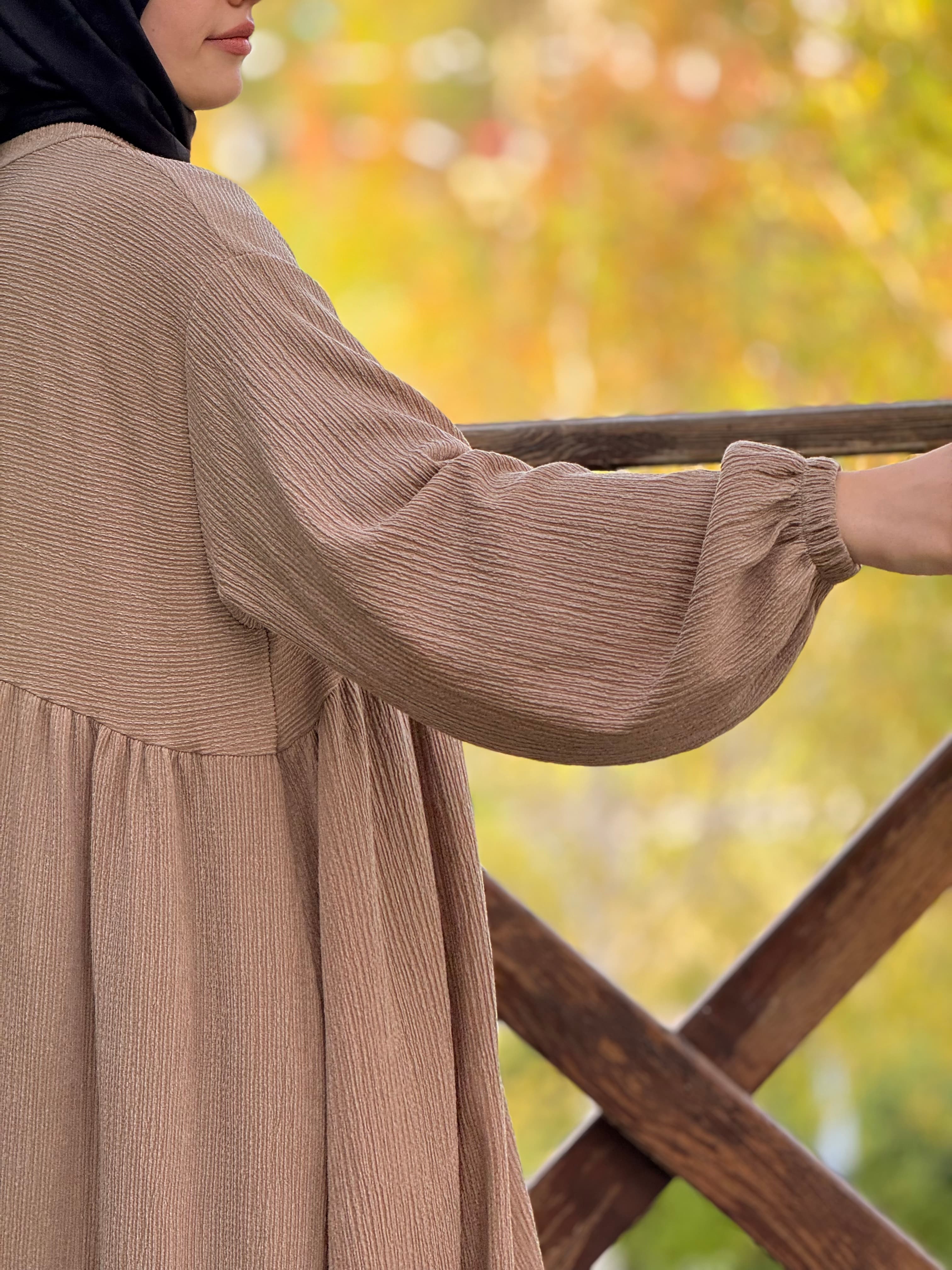 Ankanoor Robalı Oversize Örme Elbise ANKA255110