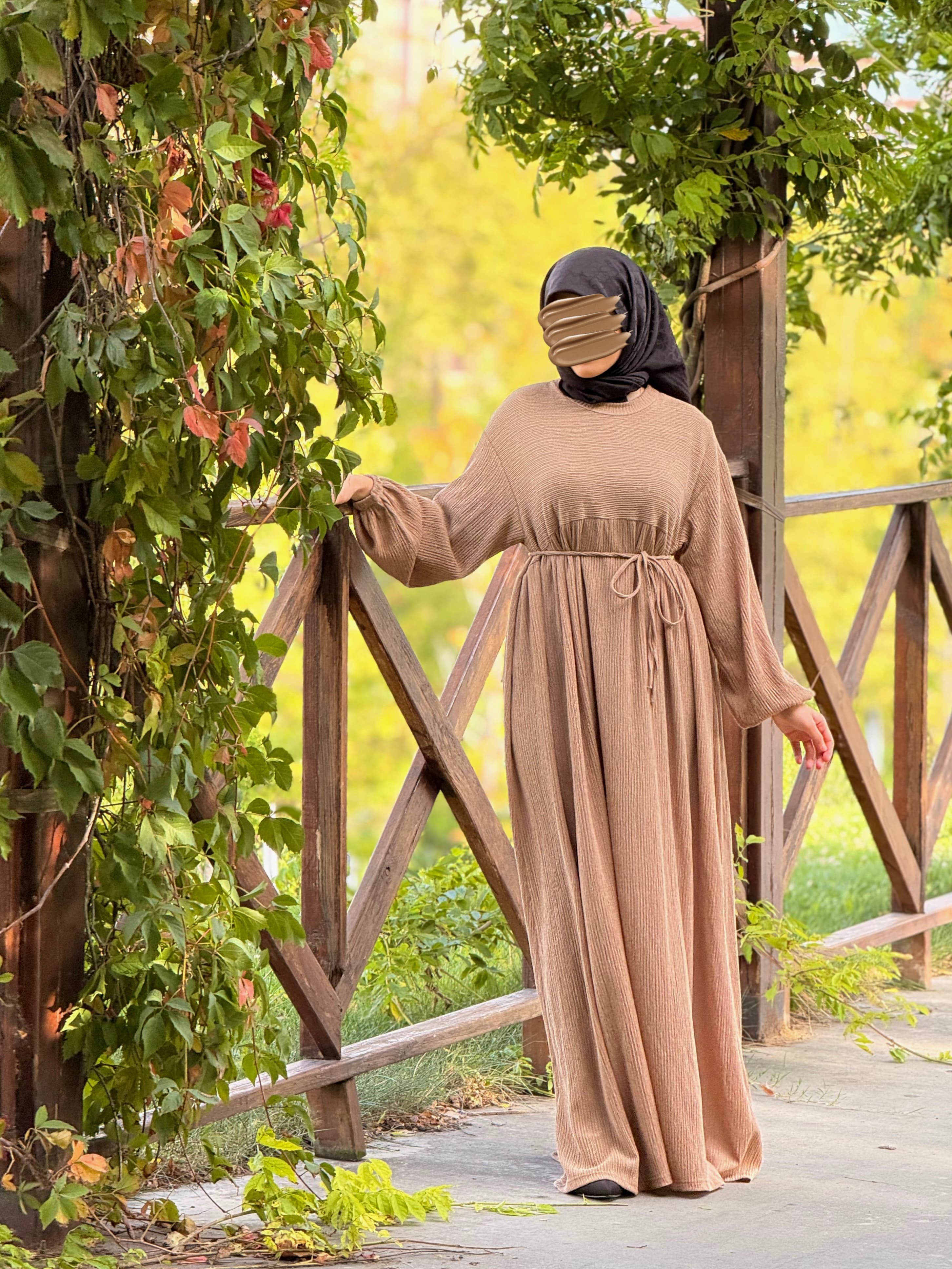 Ankanoor Robalı Oversize Örme Elbise ANKA255110