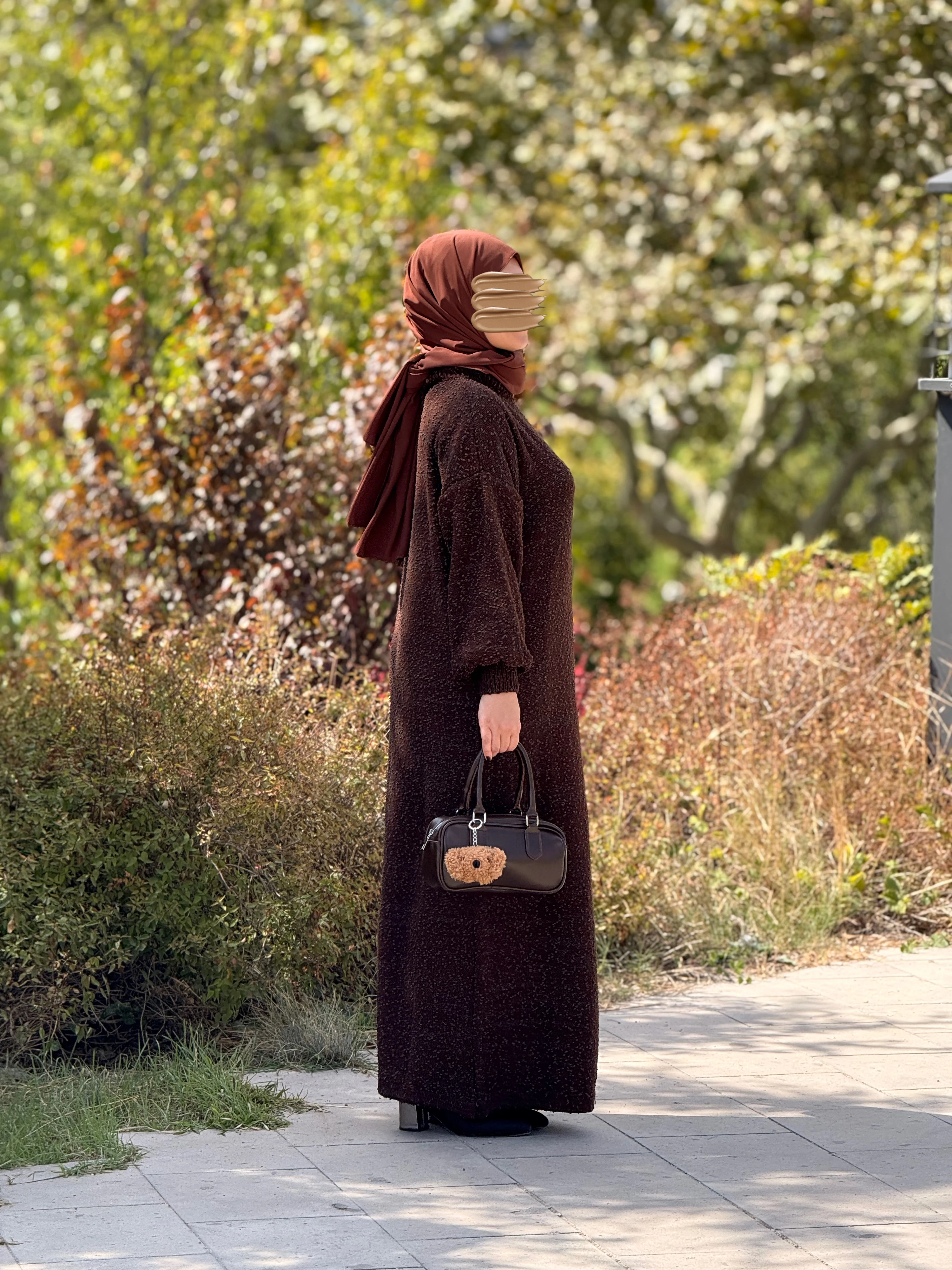 Ankanoor Tasarım Oversize Triko Elbise ANKA252003