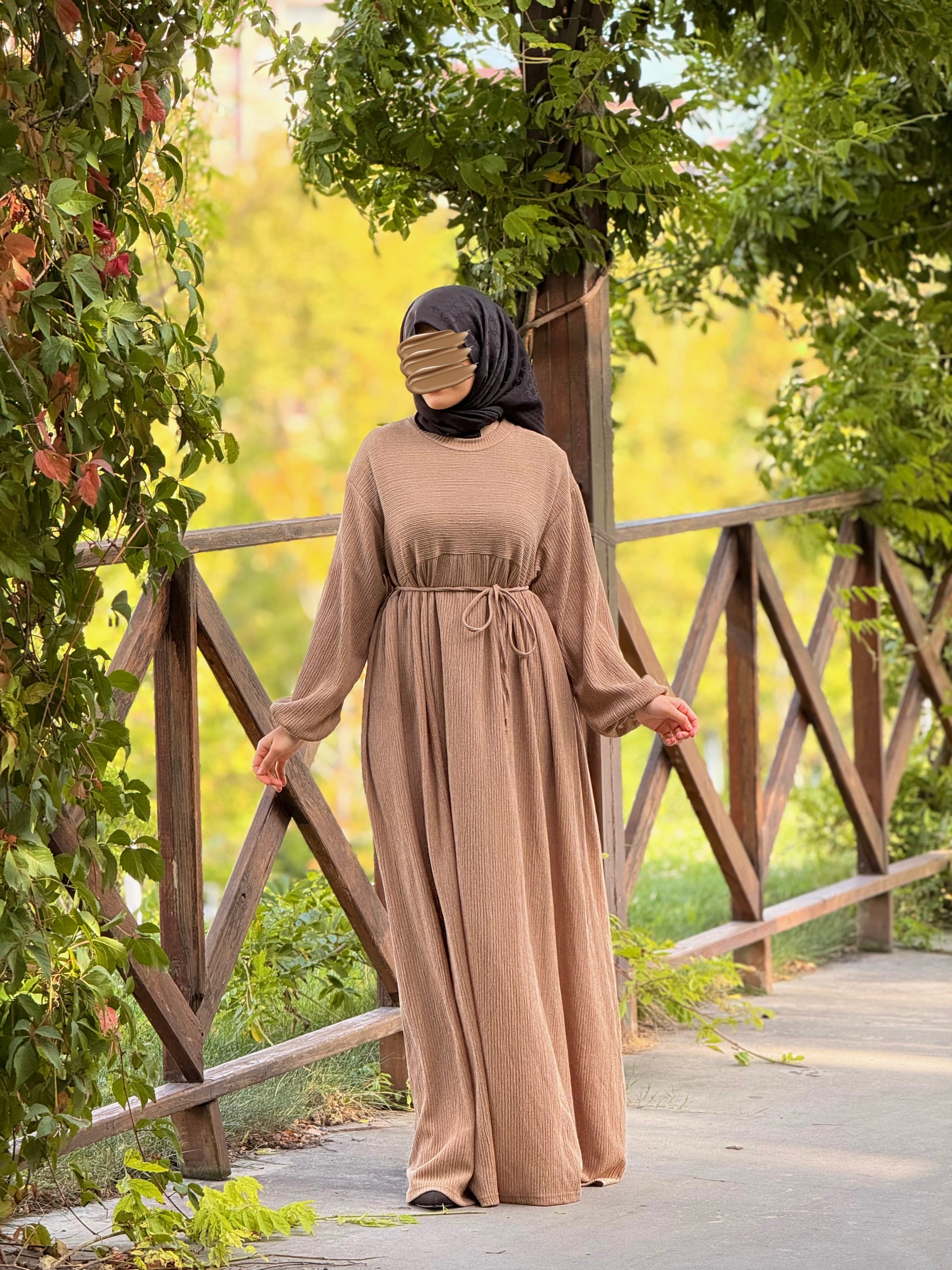 Ankanoor Robalı Oversize Örme Elbise ANKA255110