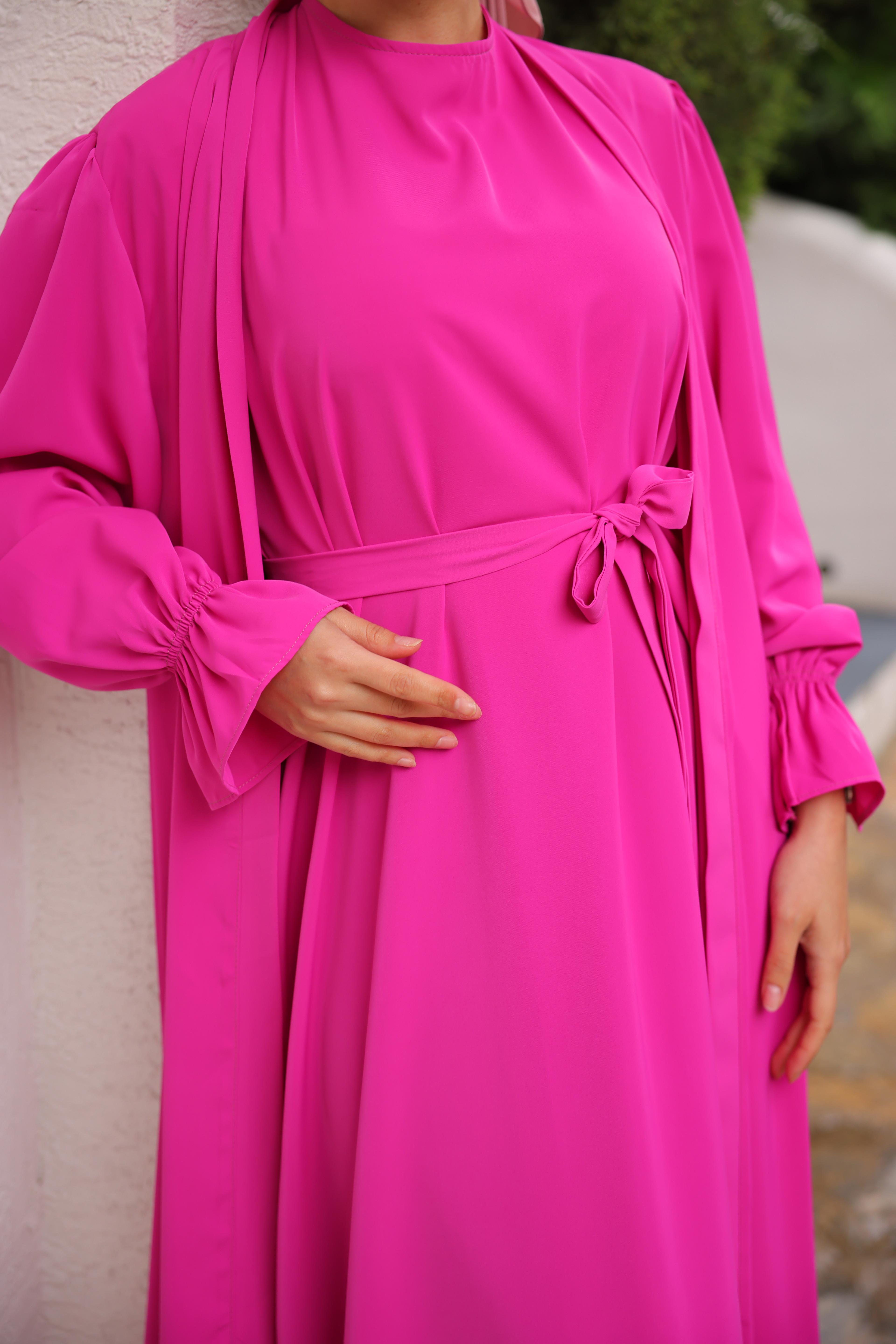 Ankanoor İkili Abaya Takım Anka25zv29