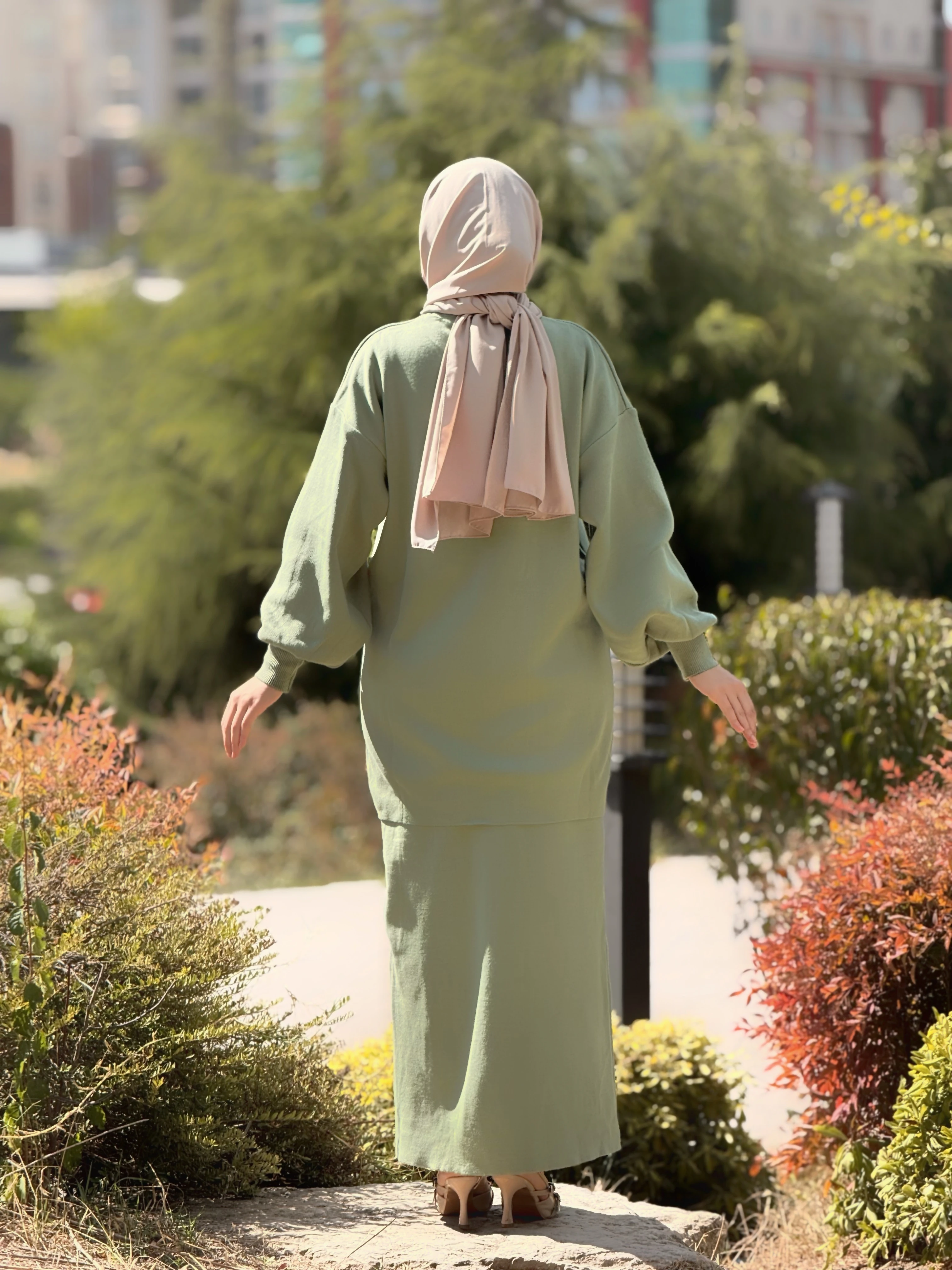 Ankanoor Triko Etek Bluz Takımı ANKA252002