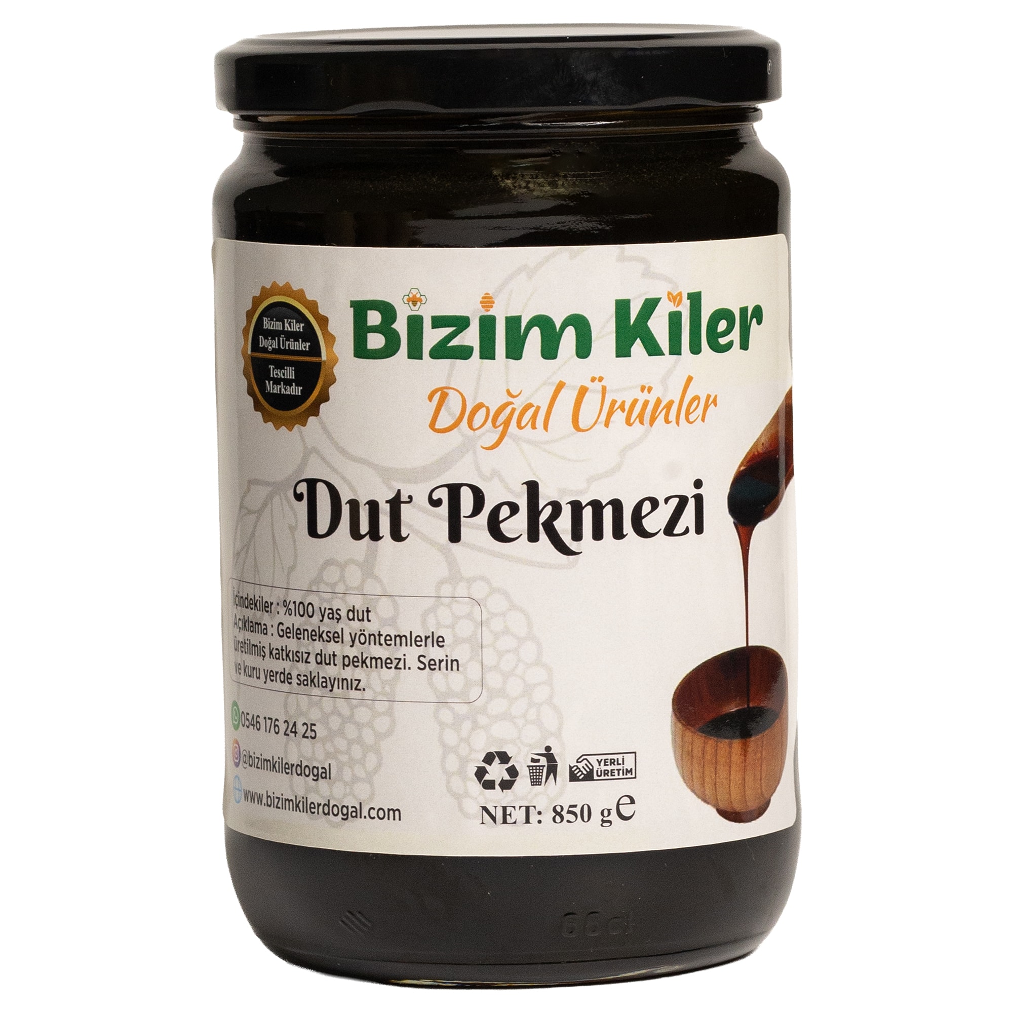 Tortum Dut Pekmezi 850 gr