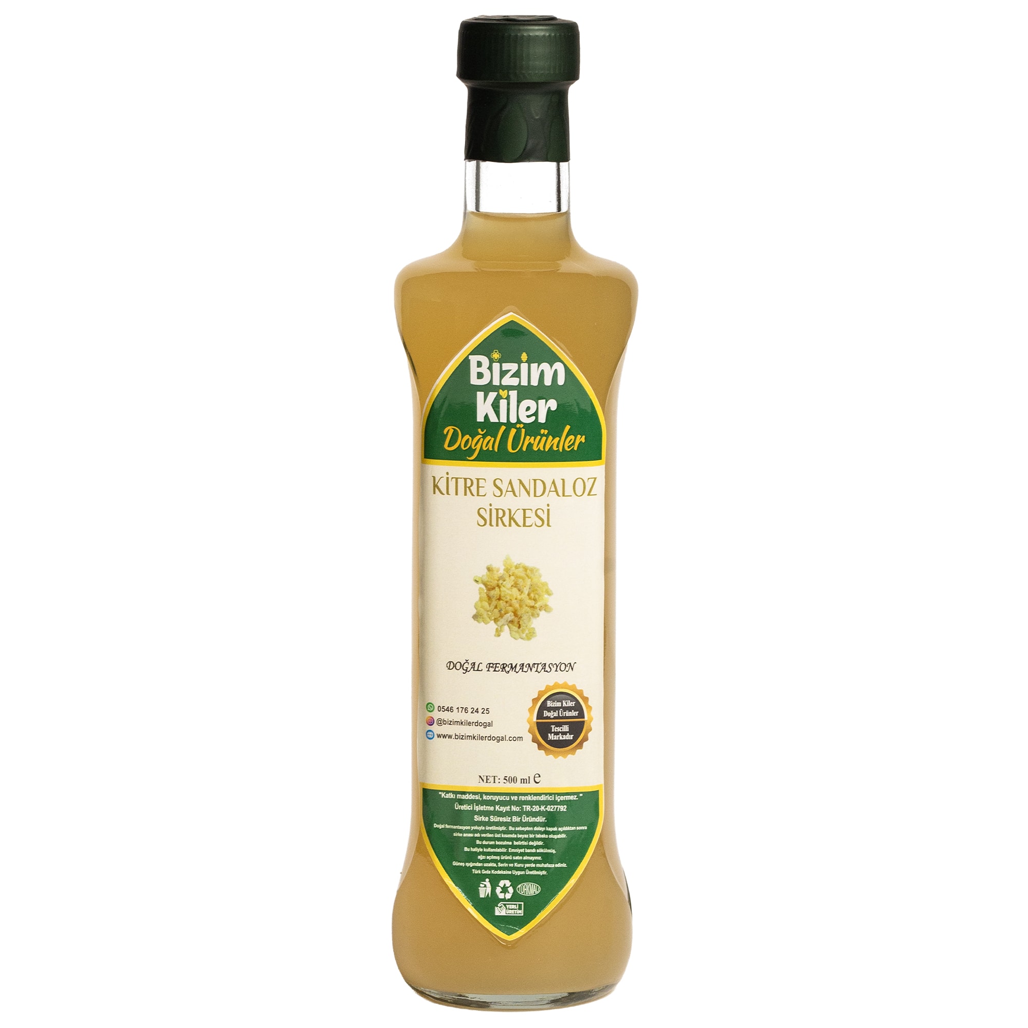 Kitre Sandaloz Sirkesi 500 ml