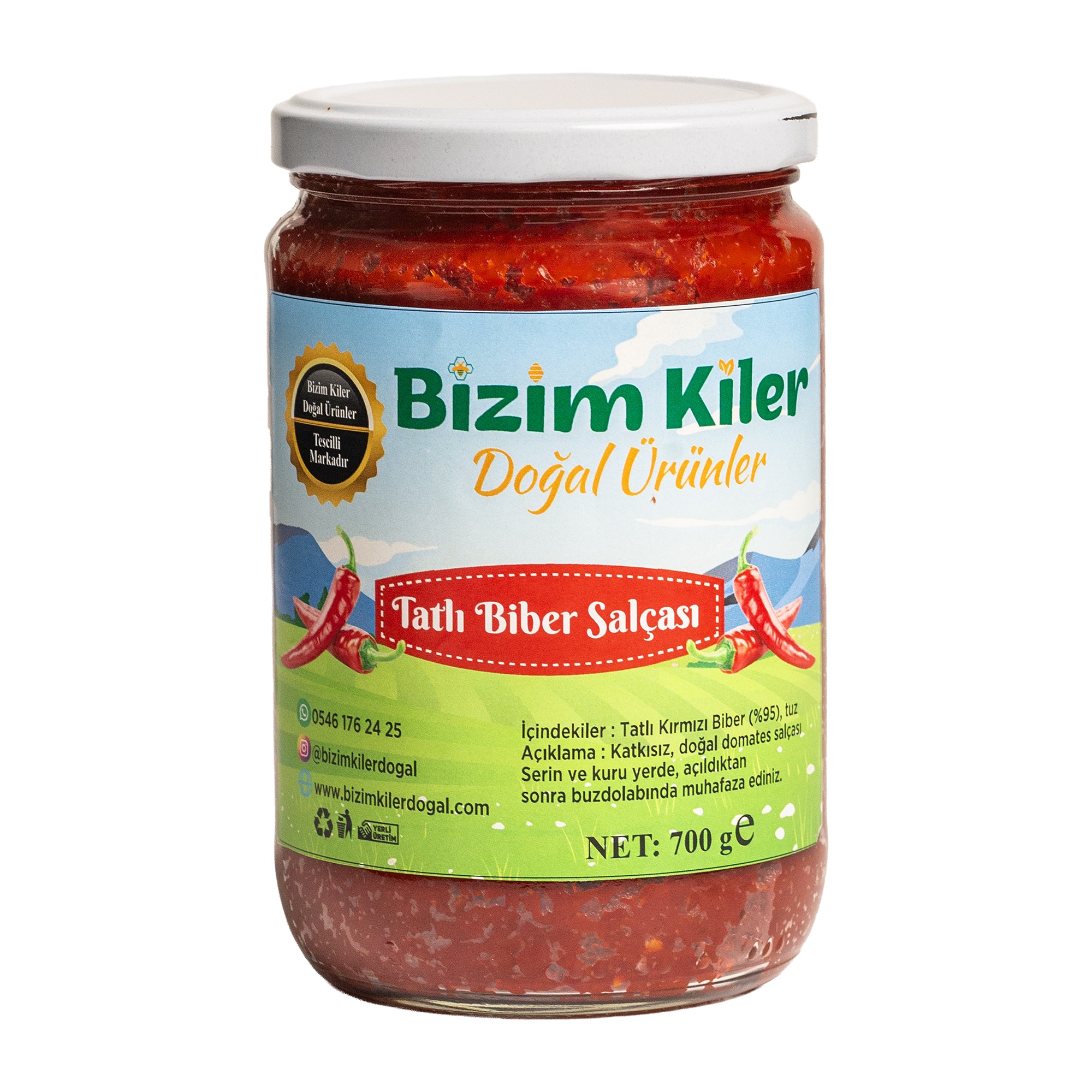 Tatlı Biber Salçası 700 gr