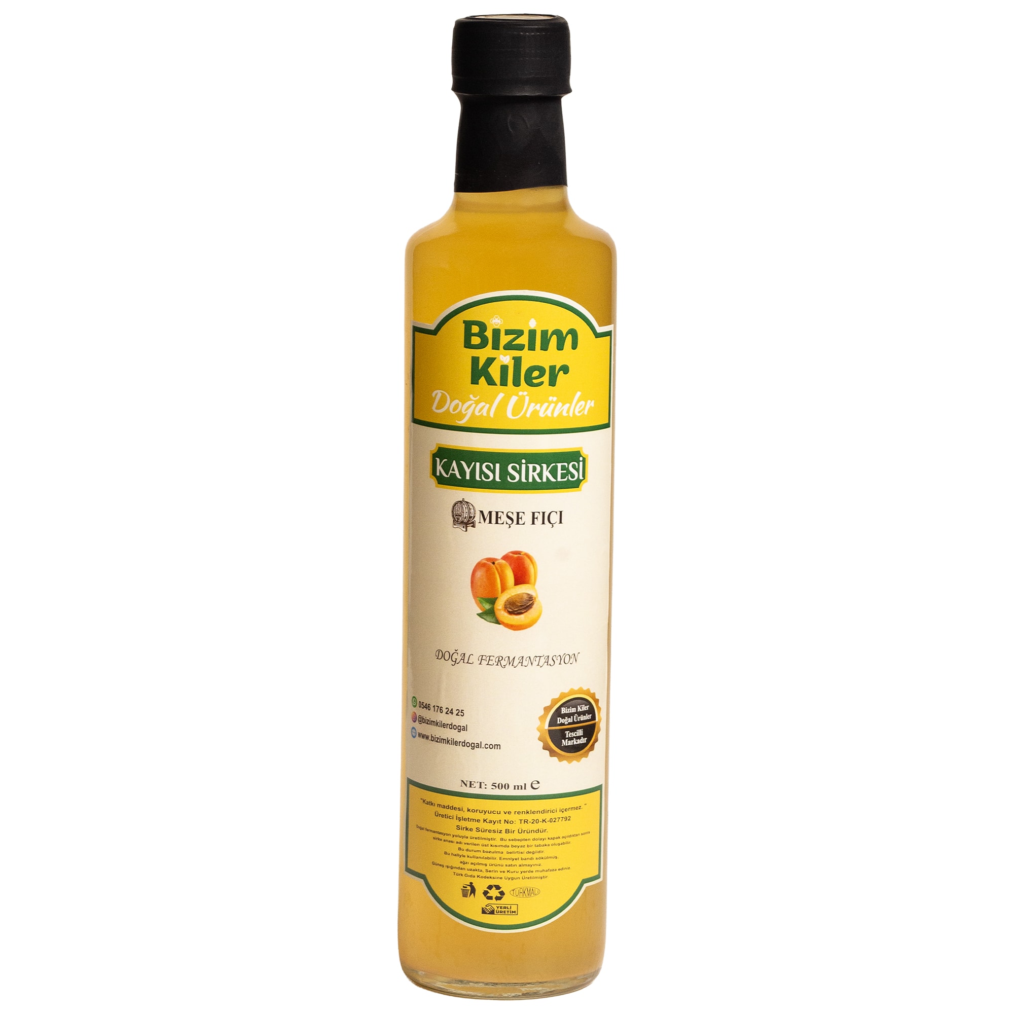 Kayısı Sirkesi 500 ml