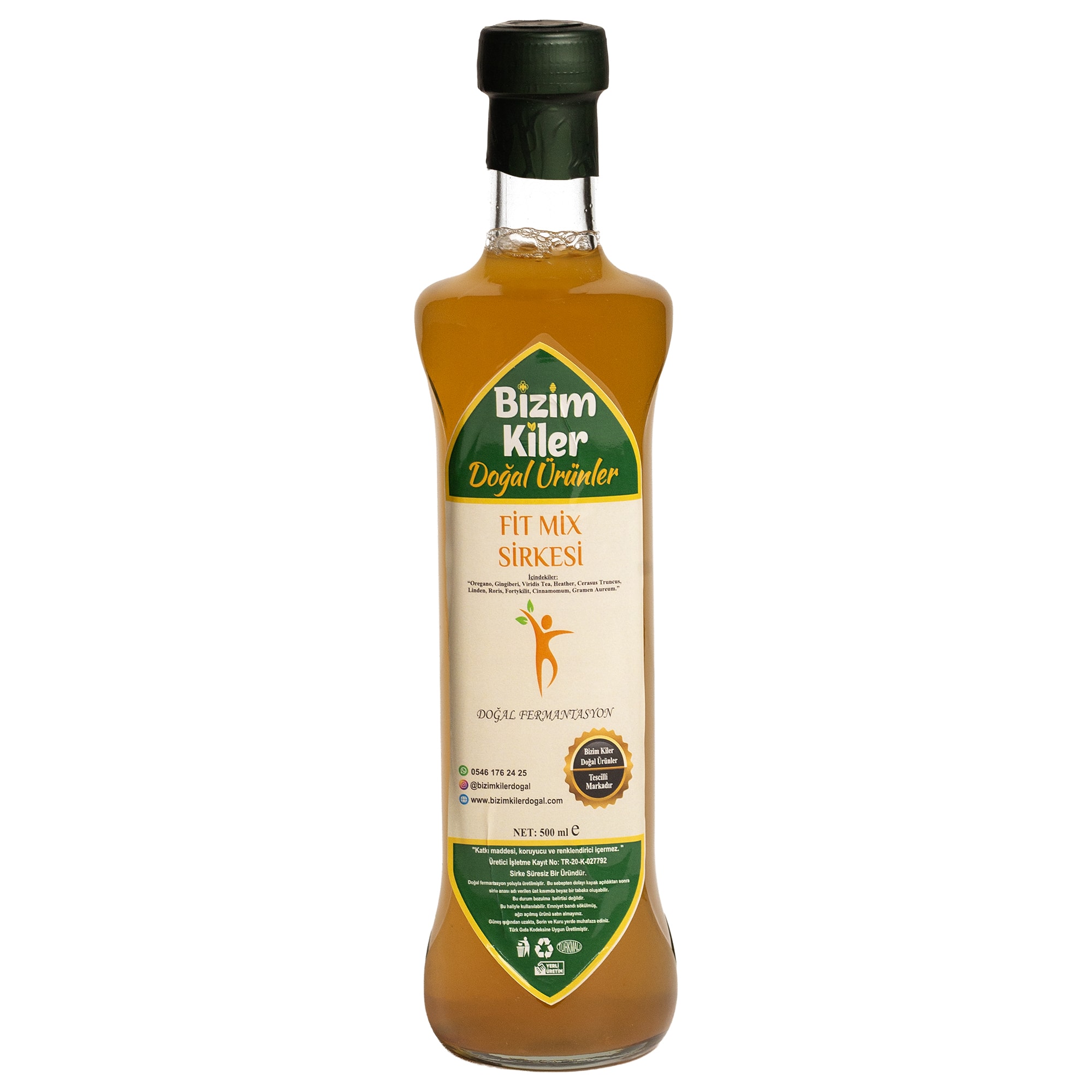 Fit Mix Sirkesi 500 ml