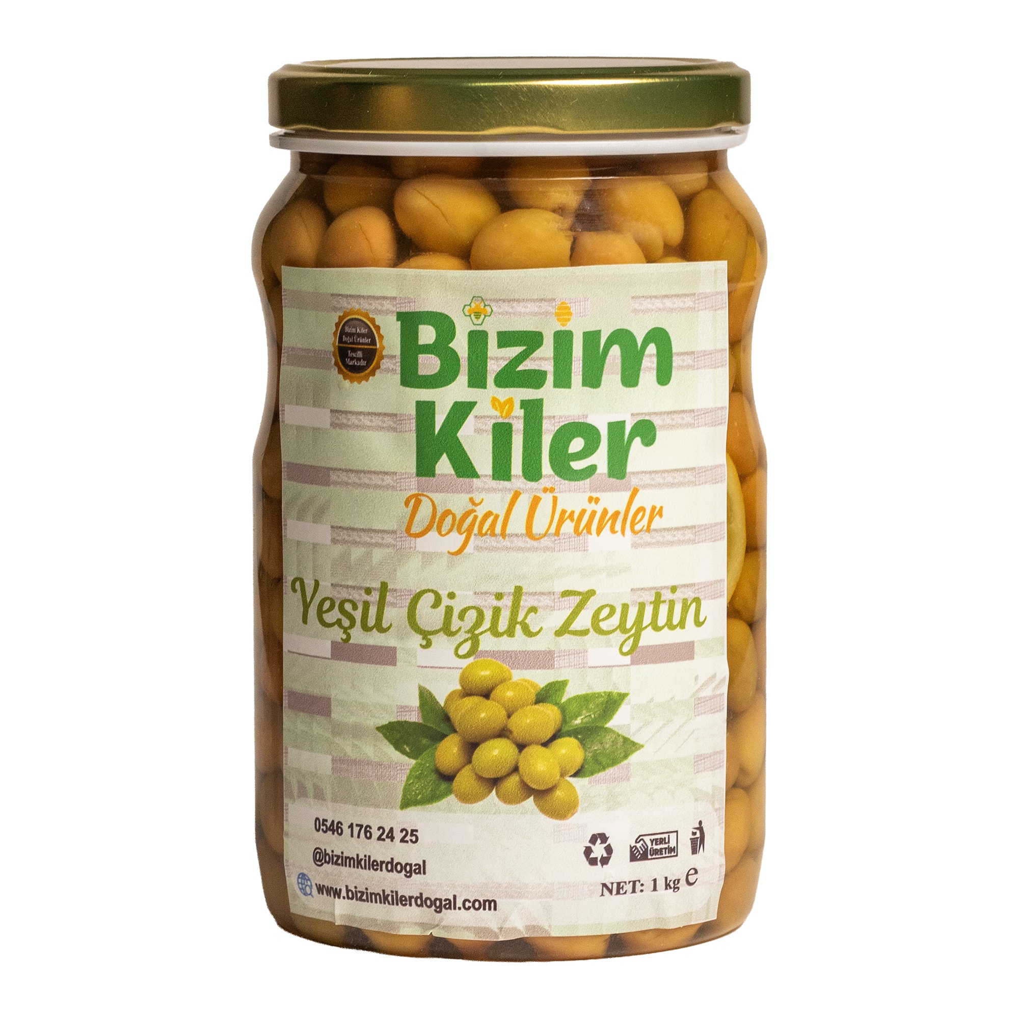 Çizik Yeşil Zeytin 1 kg
