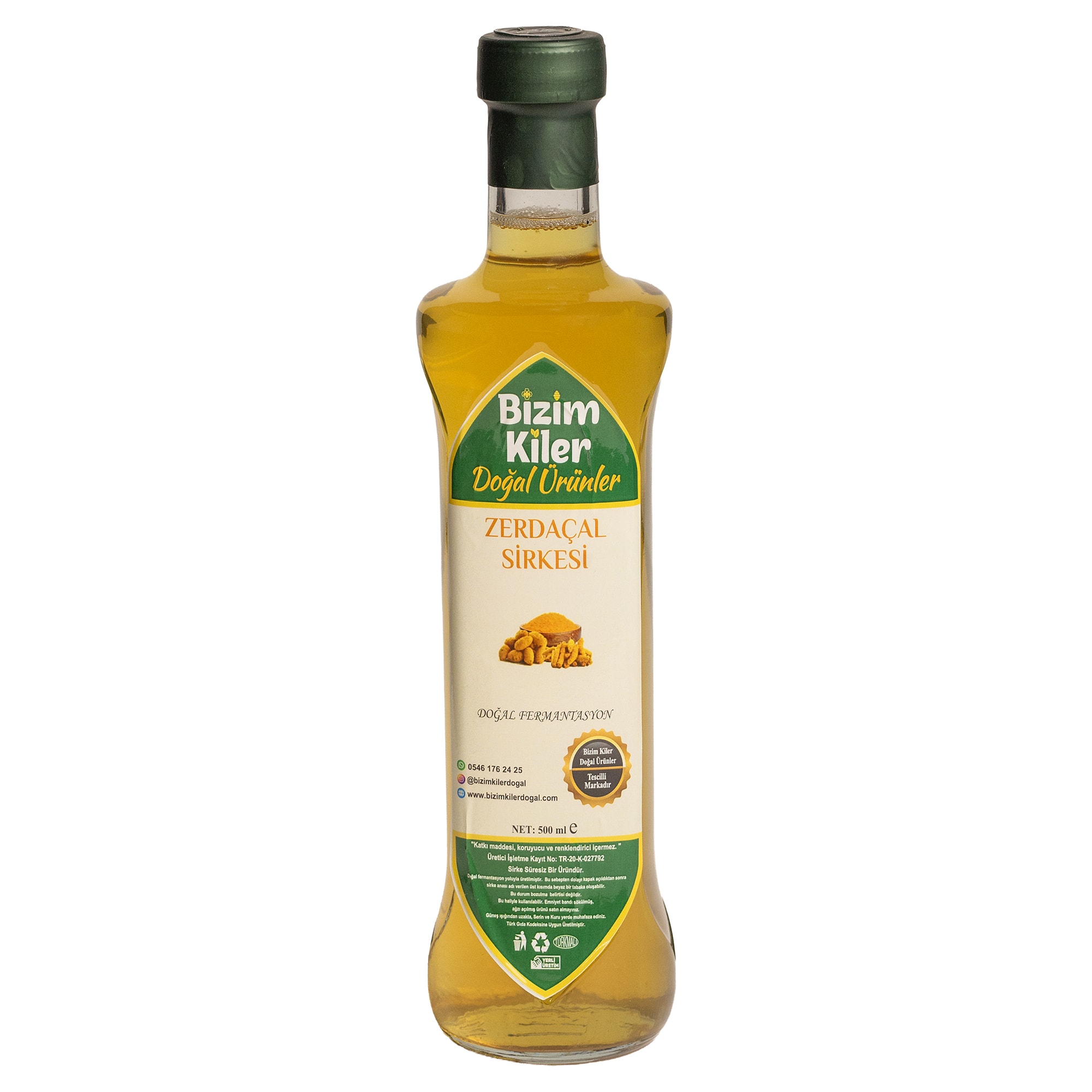 Zerdeçal Sirkesi 500 ml