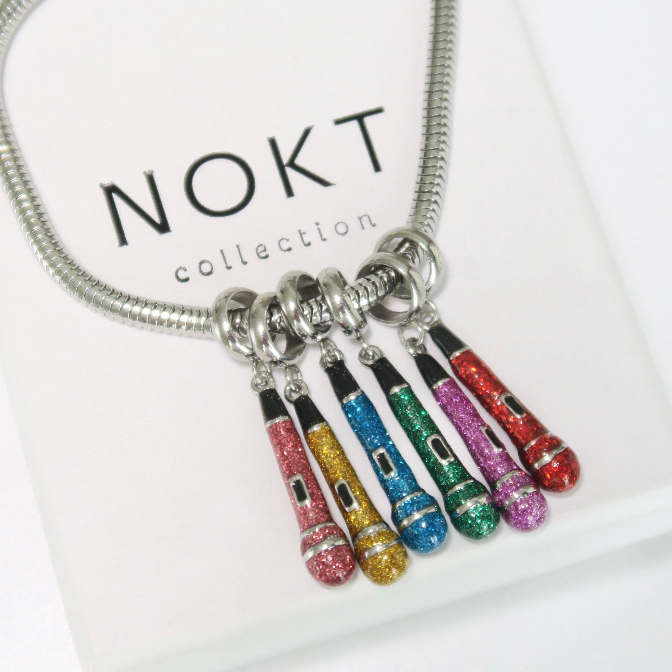 Renkli Mikrofon Charm
