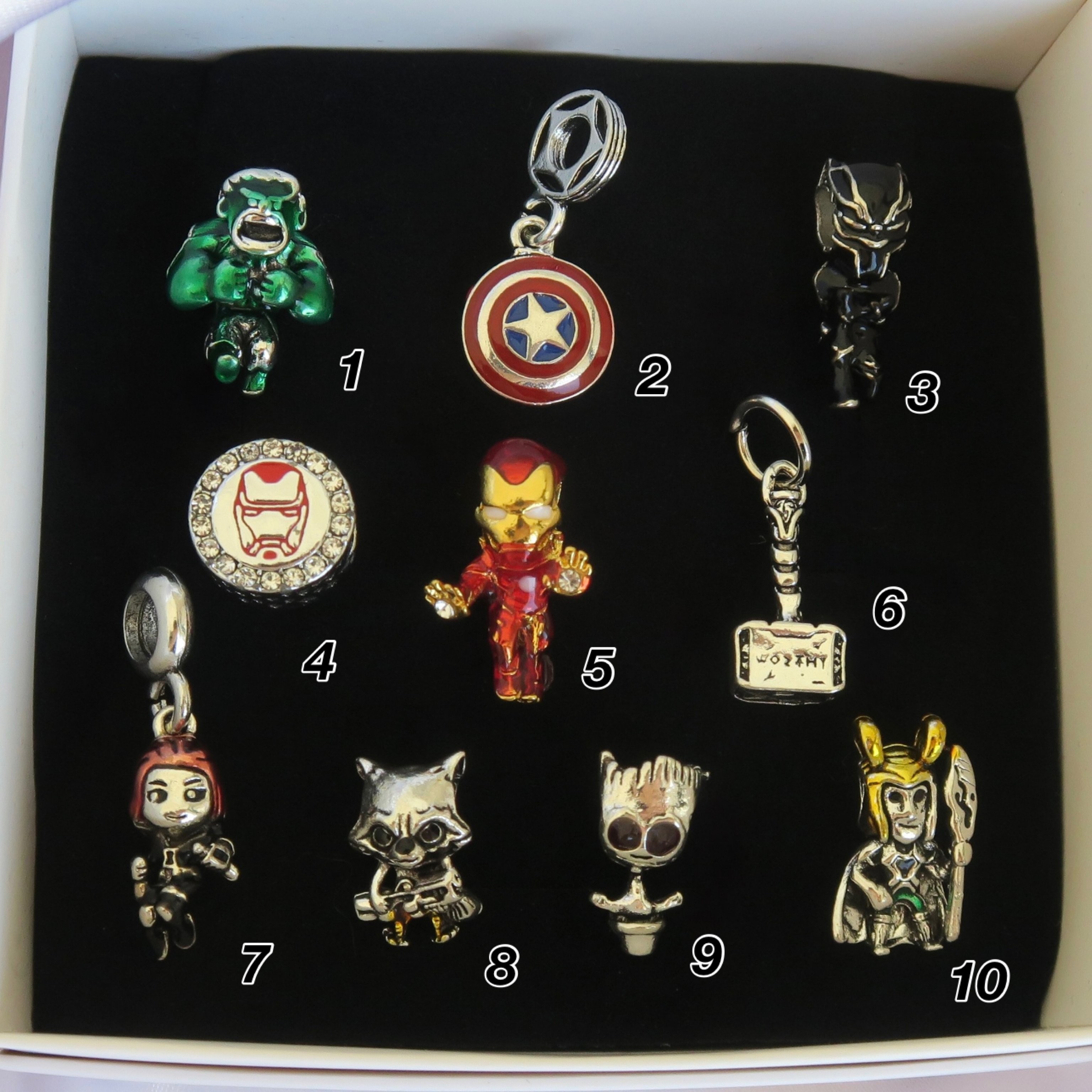 Marvel Temalı Charm