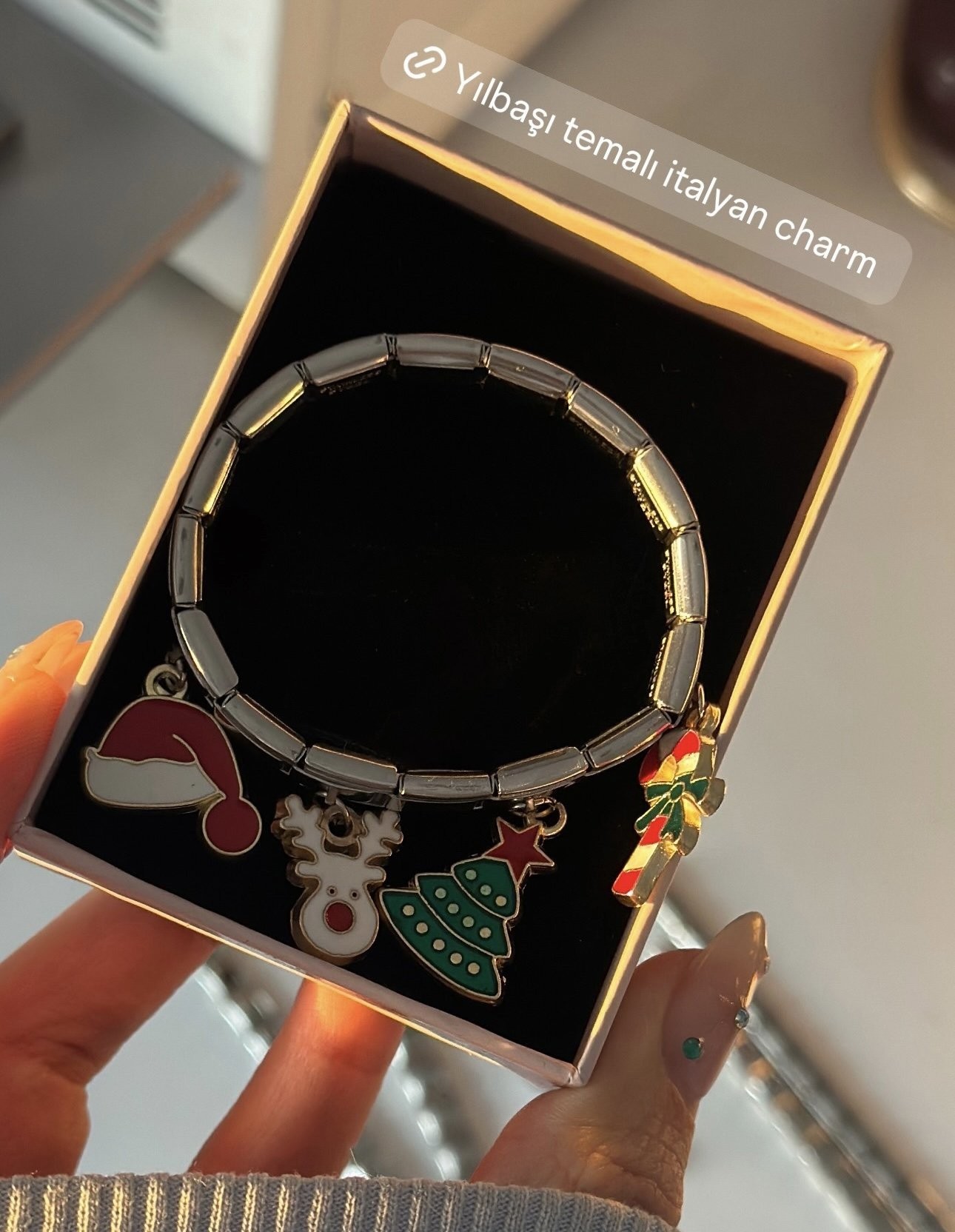 Yılbaşı Temalı İtalyan Charmlar