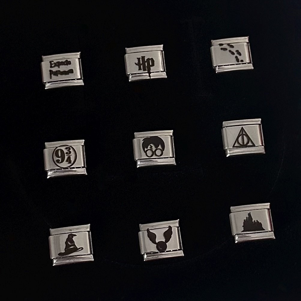 Harry Potter Temalı Nomi Charm (Çelik)