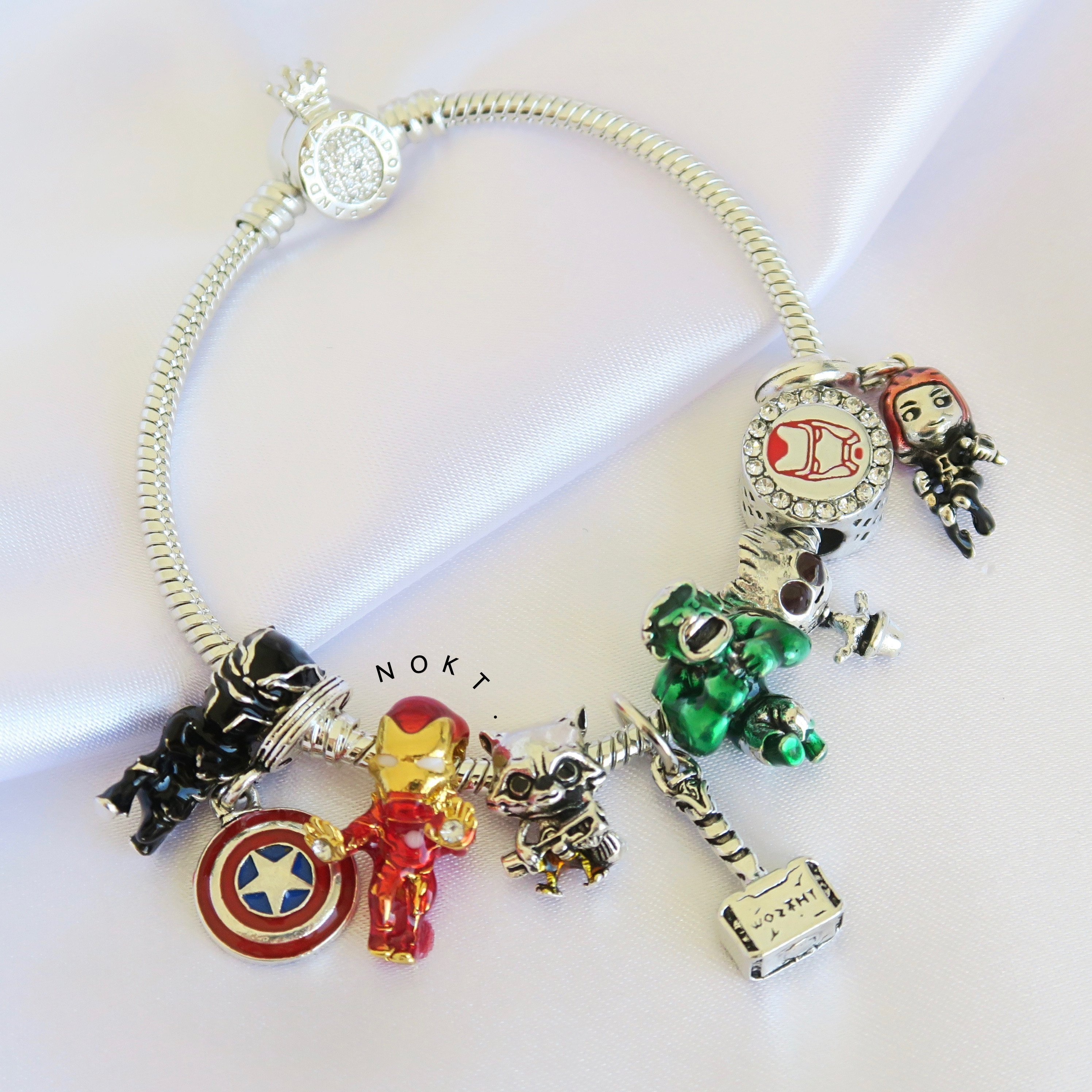 Marvel Temalı Charm