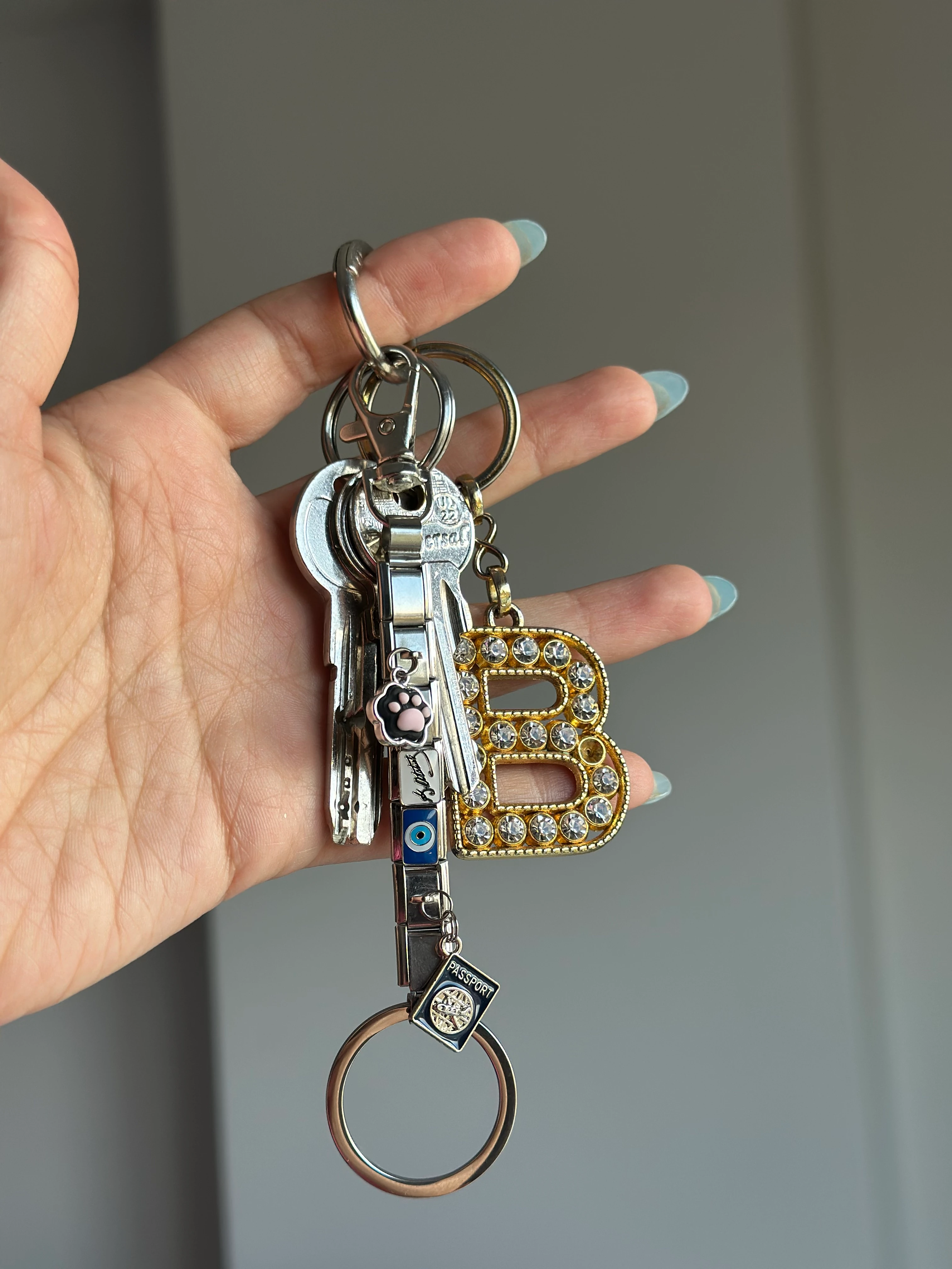 İtalyan Charmlı Anahtarlık & Çanta Charmı