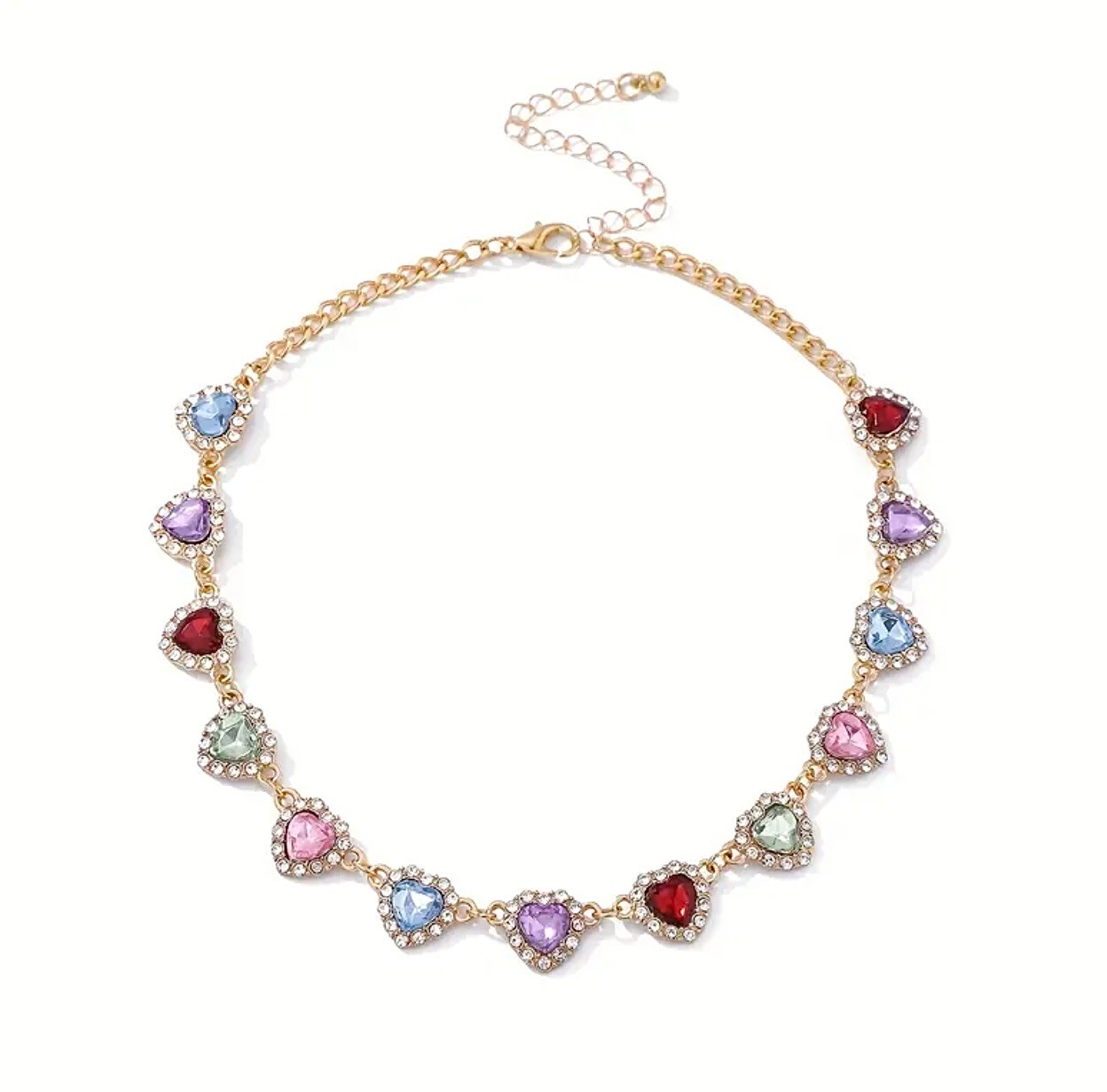Dizili Kalpler Choker Kolye