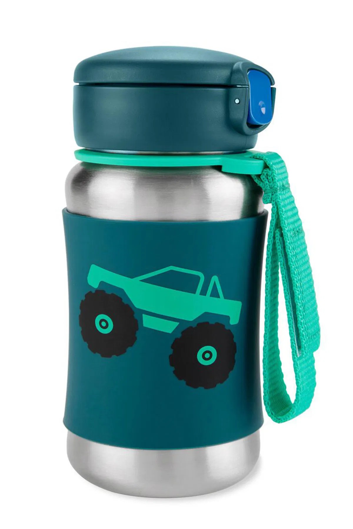 Skip Hop Spark Style Pipetli Paslanmaz Çelik Suluk Kamyon image
