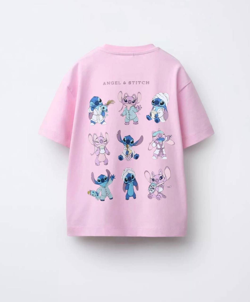 pembe angel stıtch tişört image
