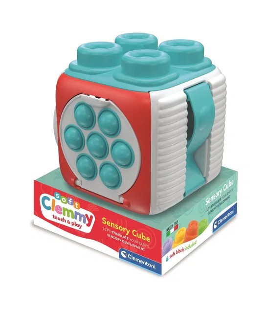  Clementoni Soft Clemmy Yumuşak Blok Duyusal Küp image