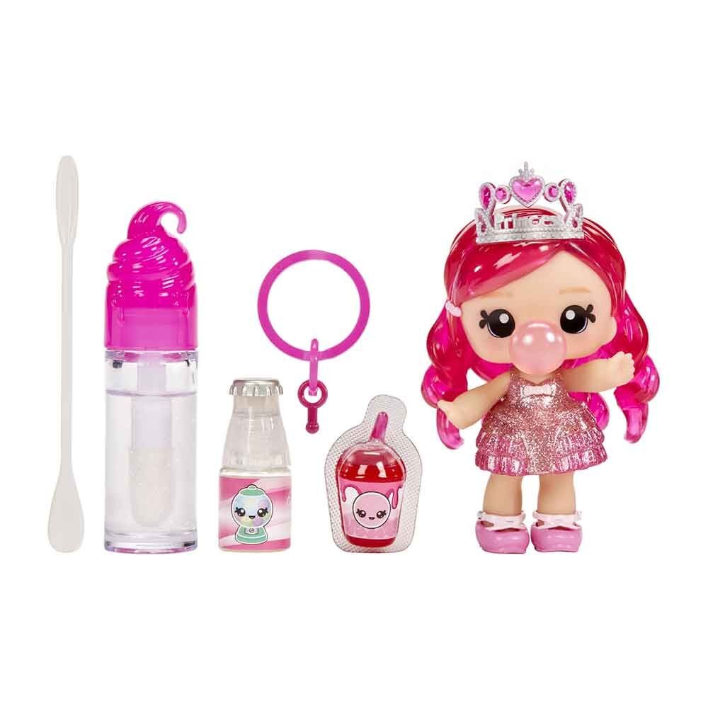 Yummiland Greta Grape Bebeği ve Dudak Parlatıcısı-Bianca Bubble Gum