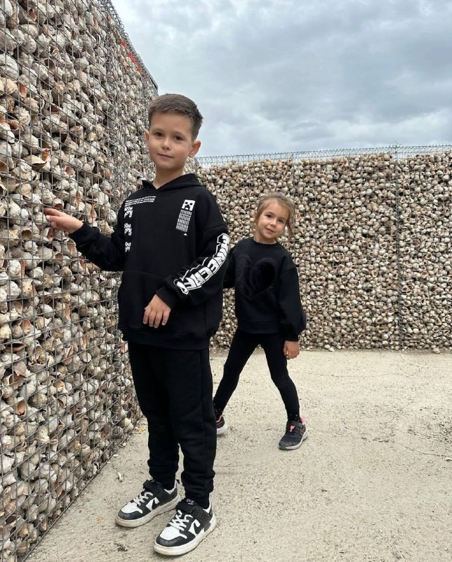 ZARA MINECRAFT BASKILI KAPÜŞONLU TAKIM  image