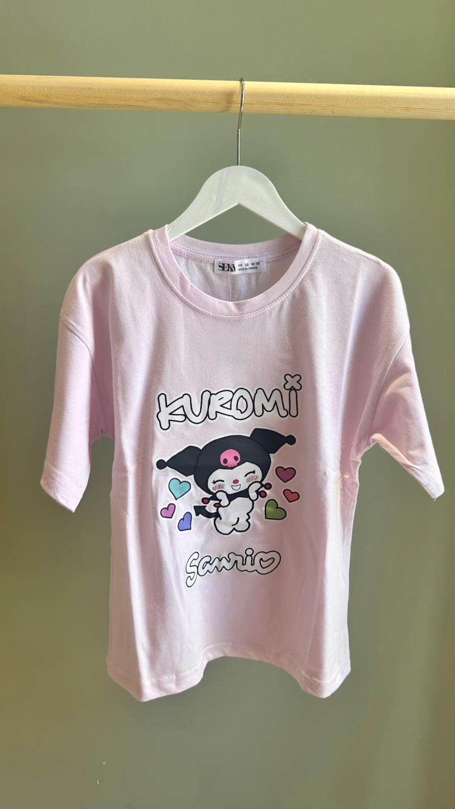 kuromi kız çocuk tişört