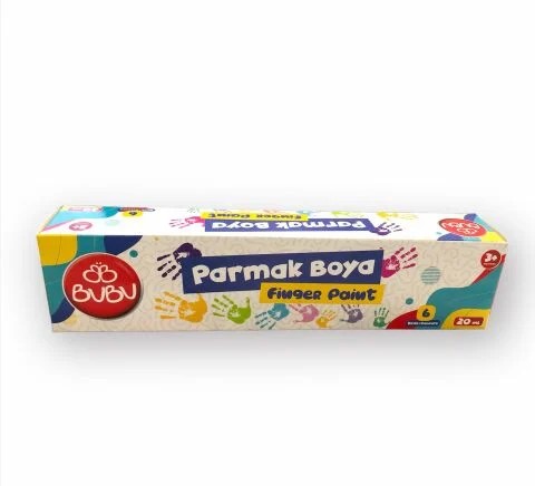 Bubu Parmak Boyası 6 Renk 20 Ml image