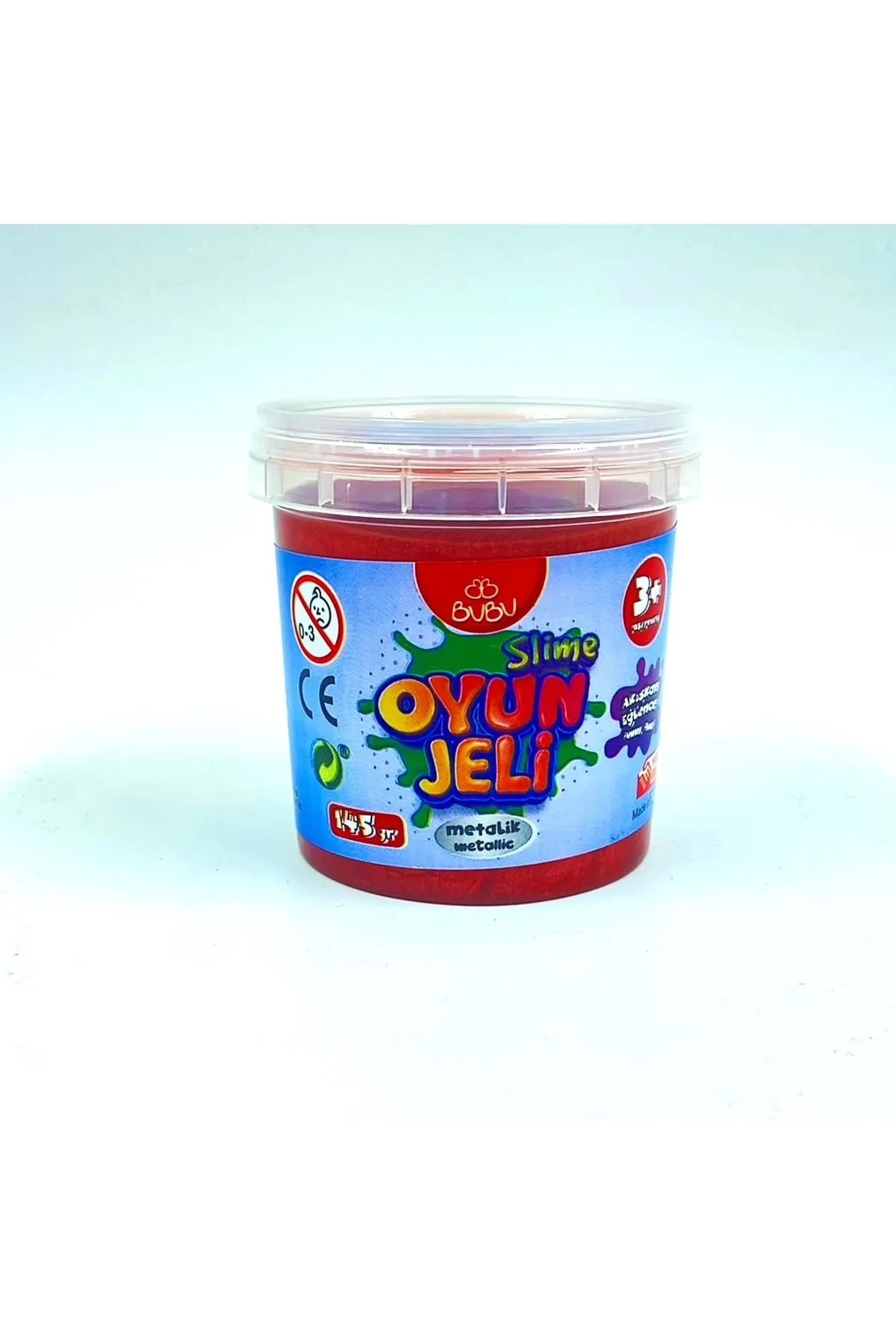 Bubu metalik oyun jeli slime image