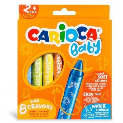 Carioca Baby pastel mum boya 8'li image