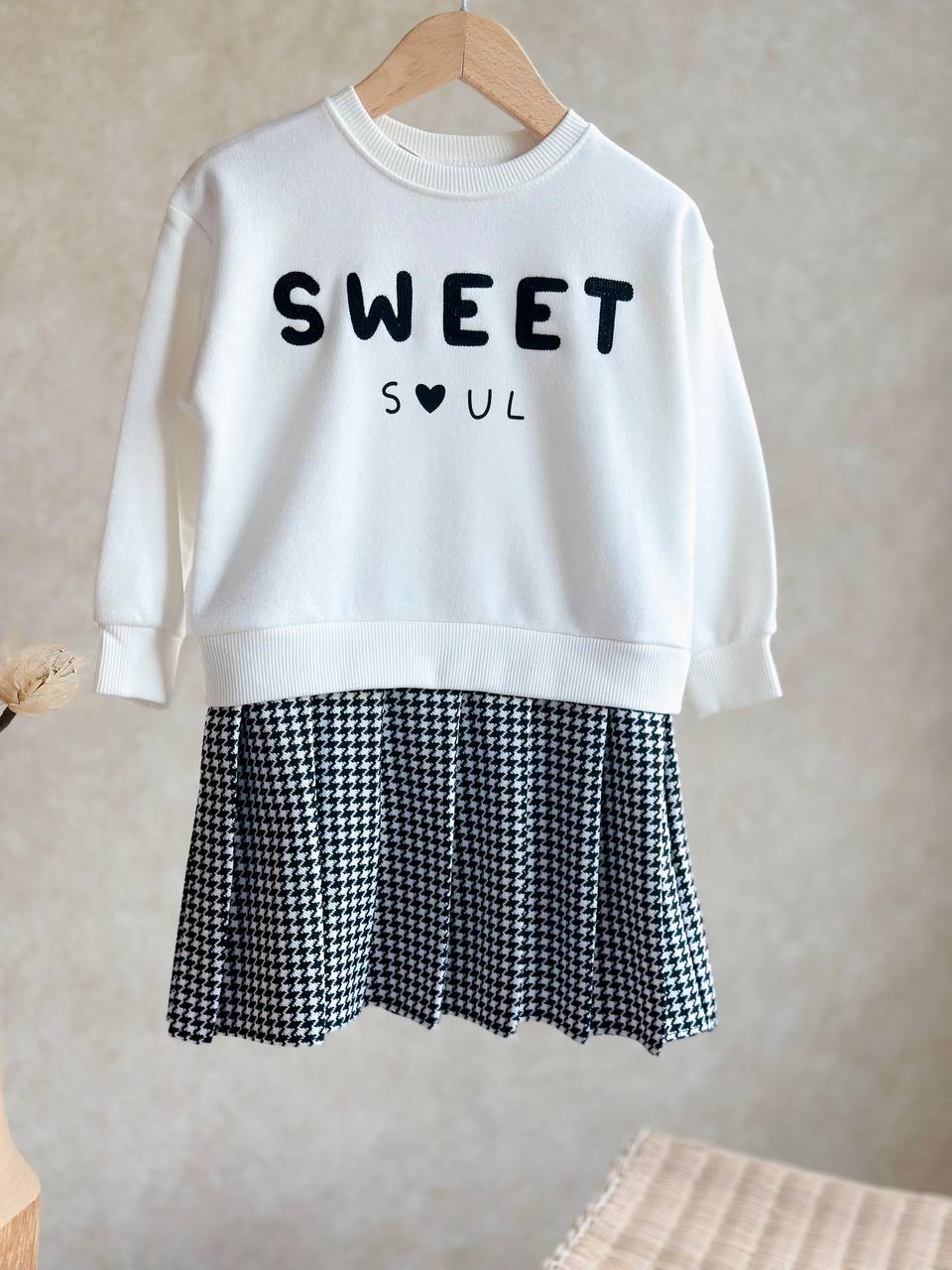 Ekoseli elbise image