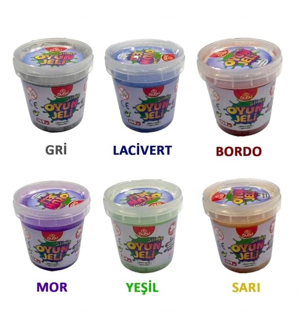Bubu metalik oyun jeli slime