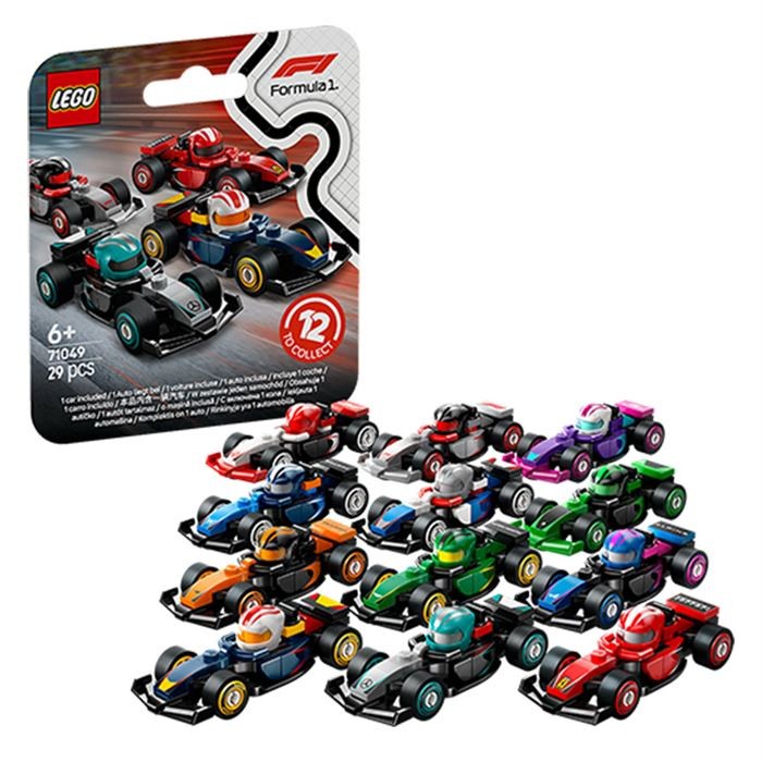 Lego f1 koleksiyonluk yarış arabaları seti  image